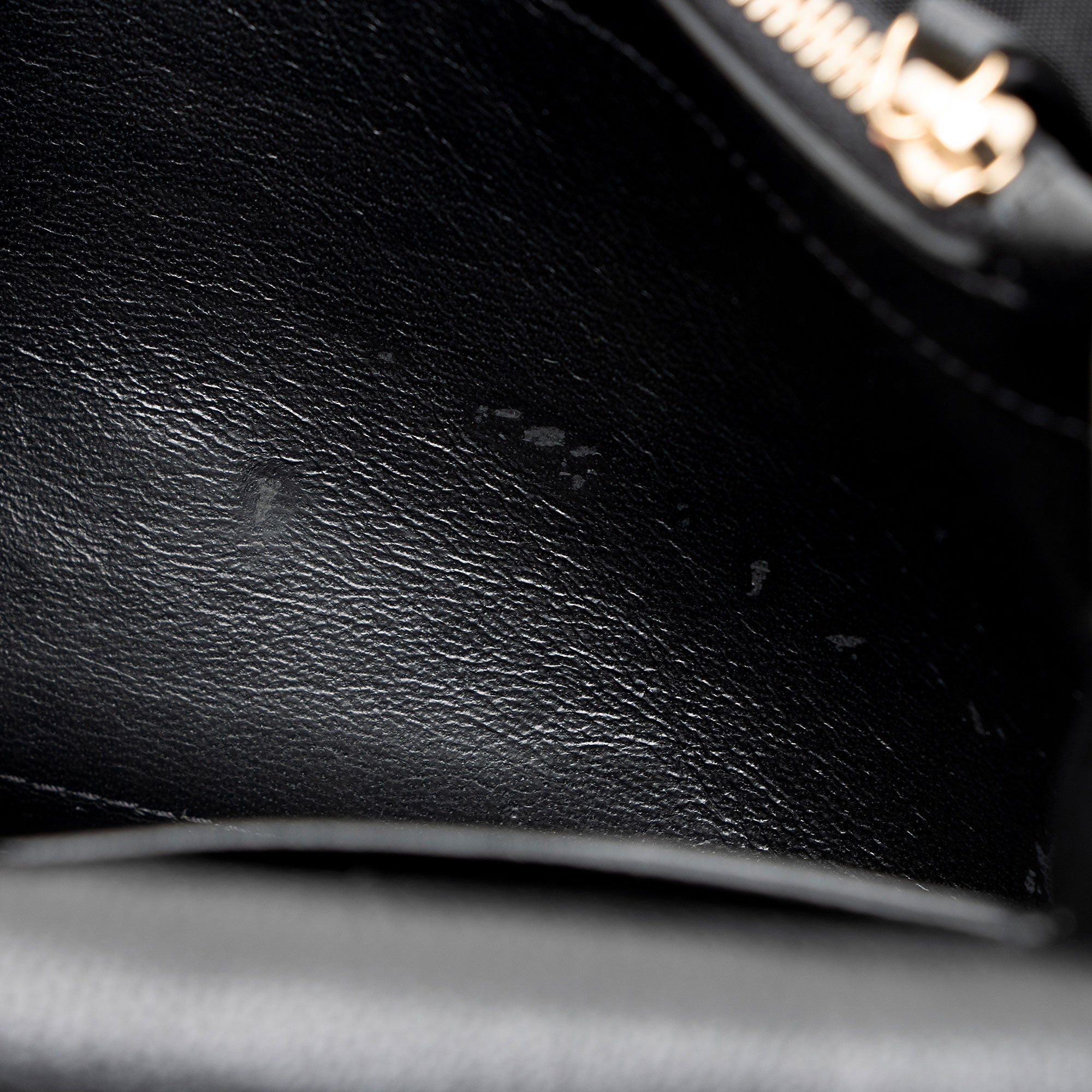 Saint Laurent Leather Belle de Jour Chain Wallet