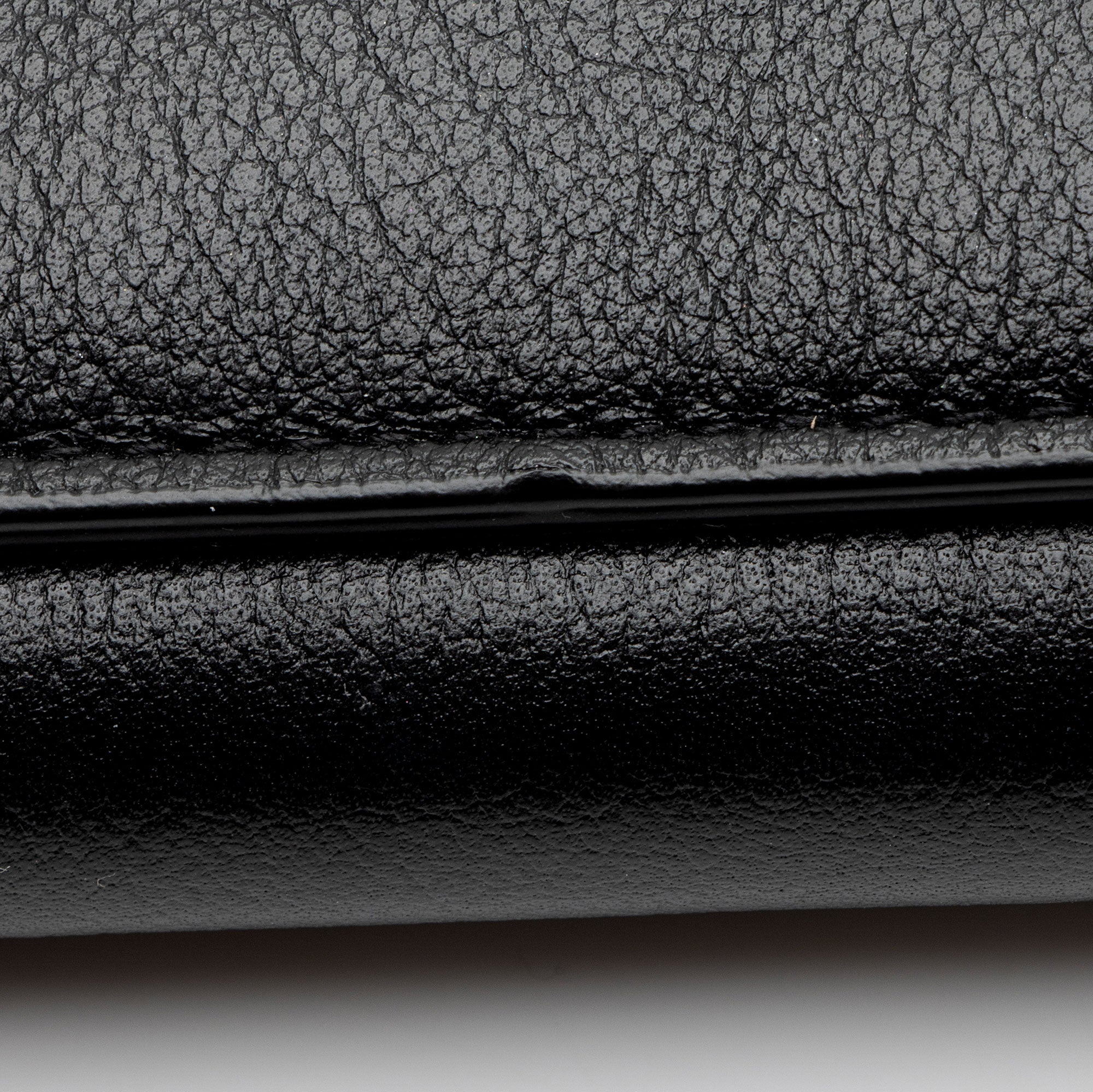Saint Laurent Leather Belle de Jour Chain Wallet