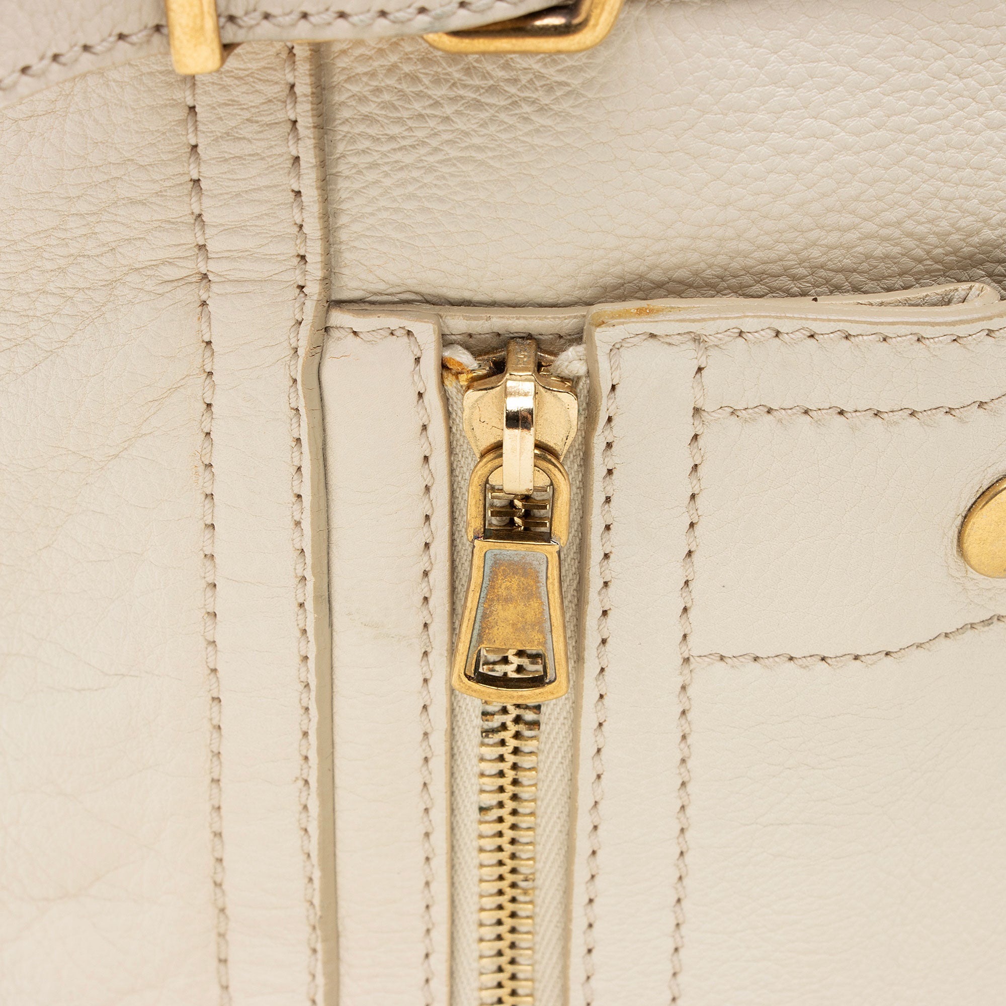 Saint Laurent Leather Downtown XL Tote