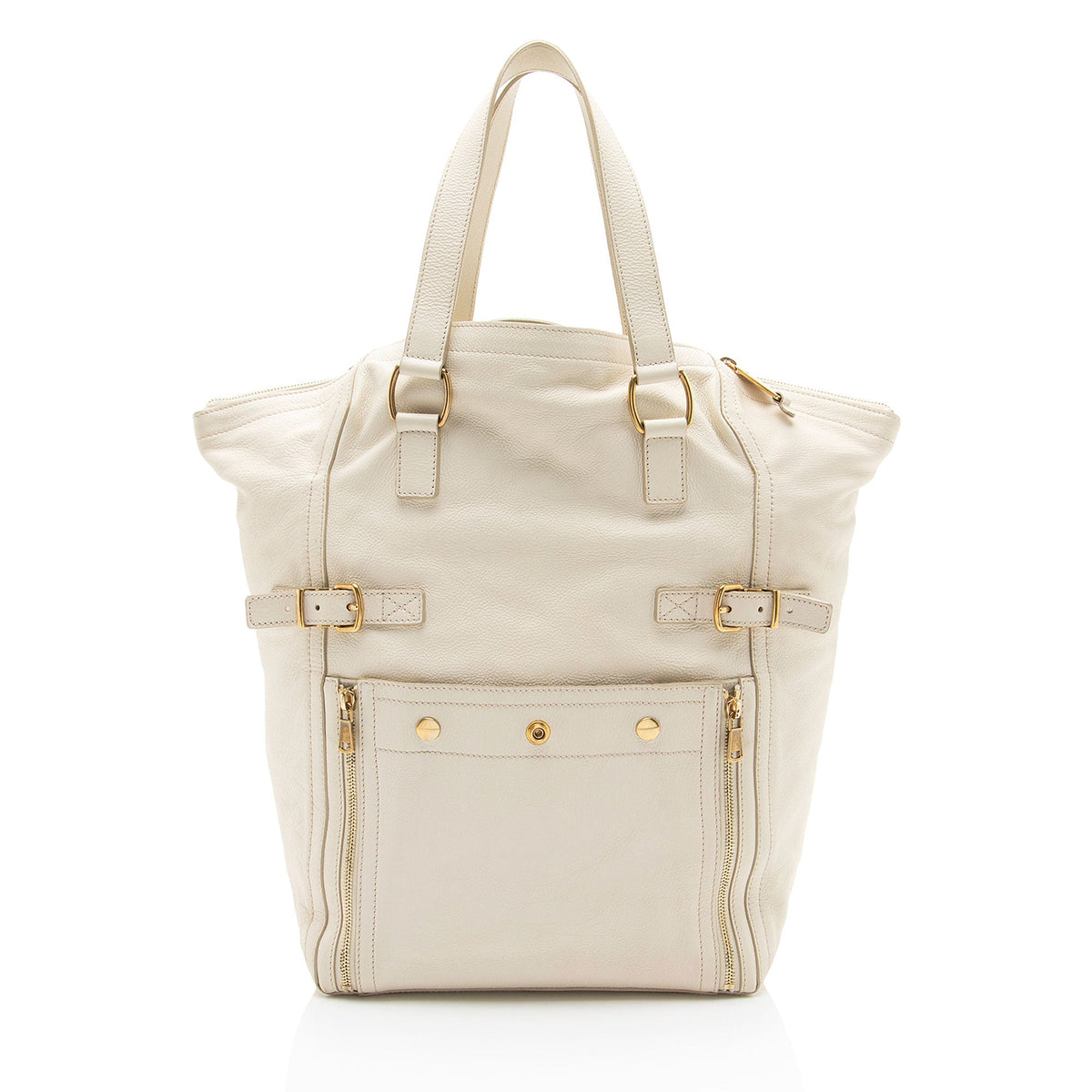Saint Laurent Leather Downtown XL Tote