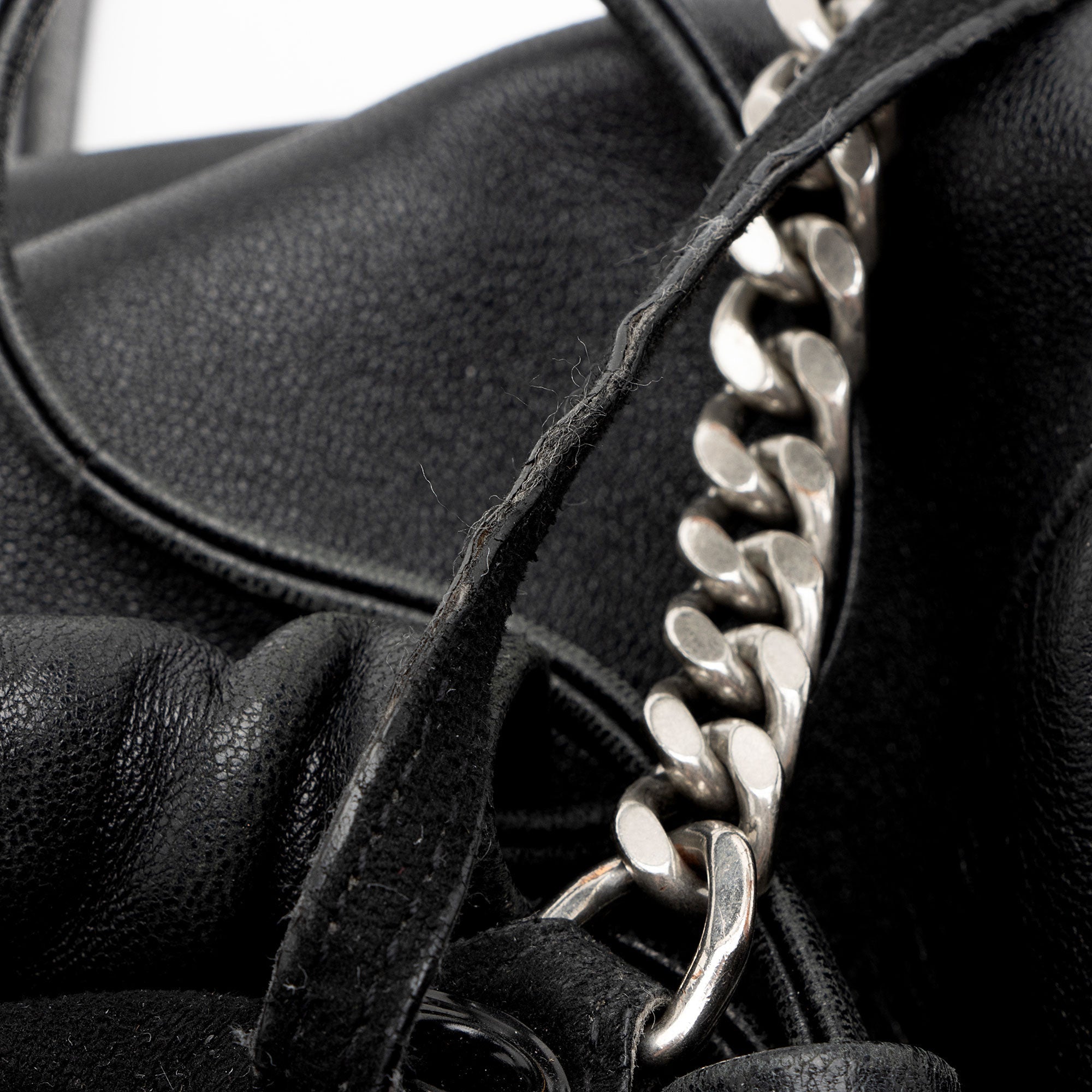 Saint Laurent Leather Teddy Bucket Bag