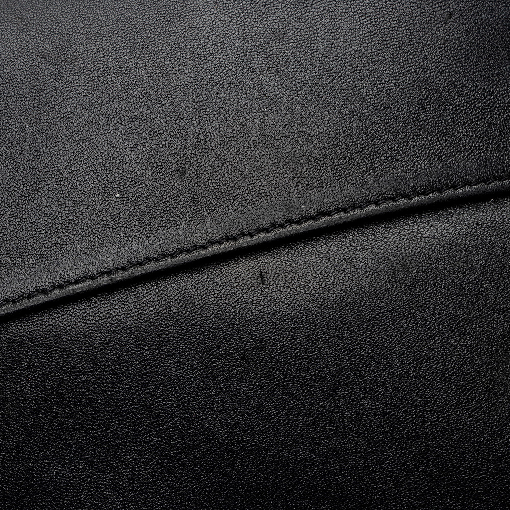 Saint Laurent Leather Teddy Bucket Bag