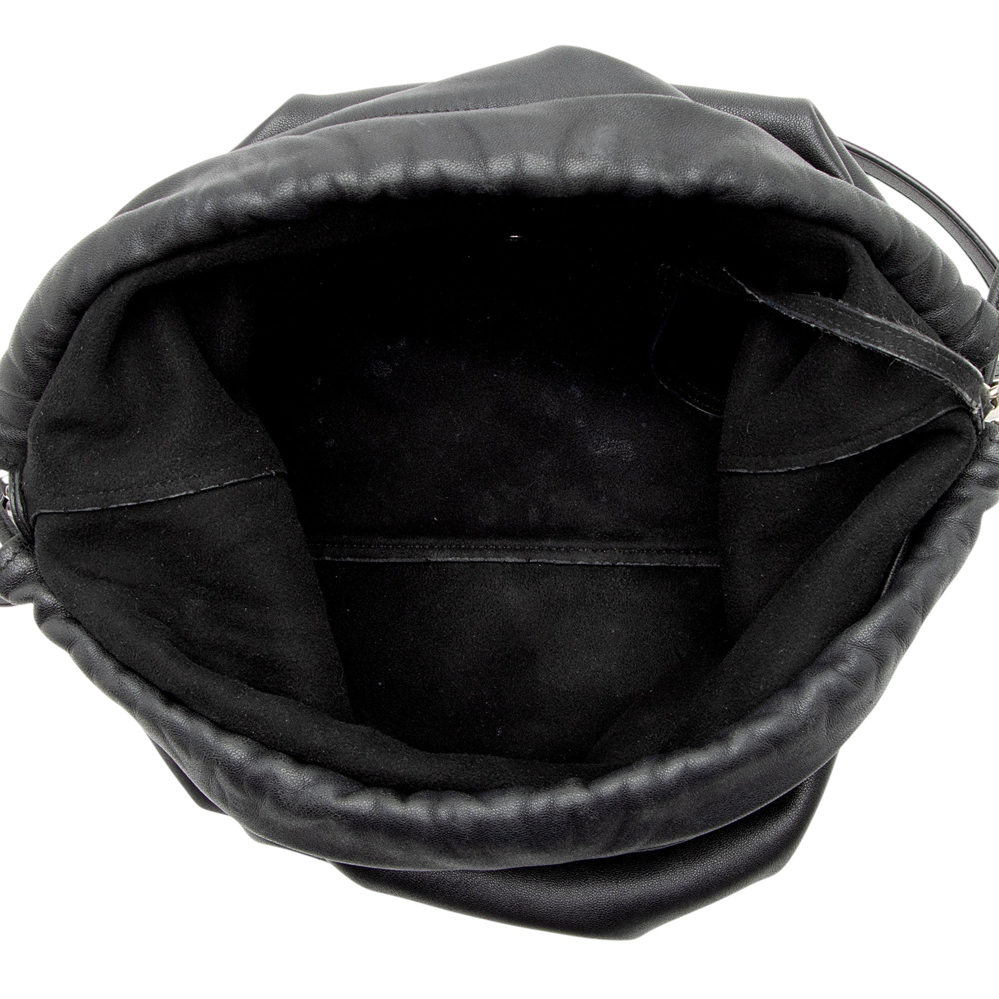 Saint Laurent Leather Teddy Bucket Bag