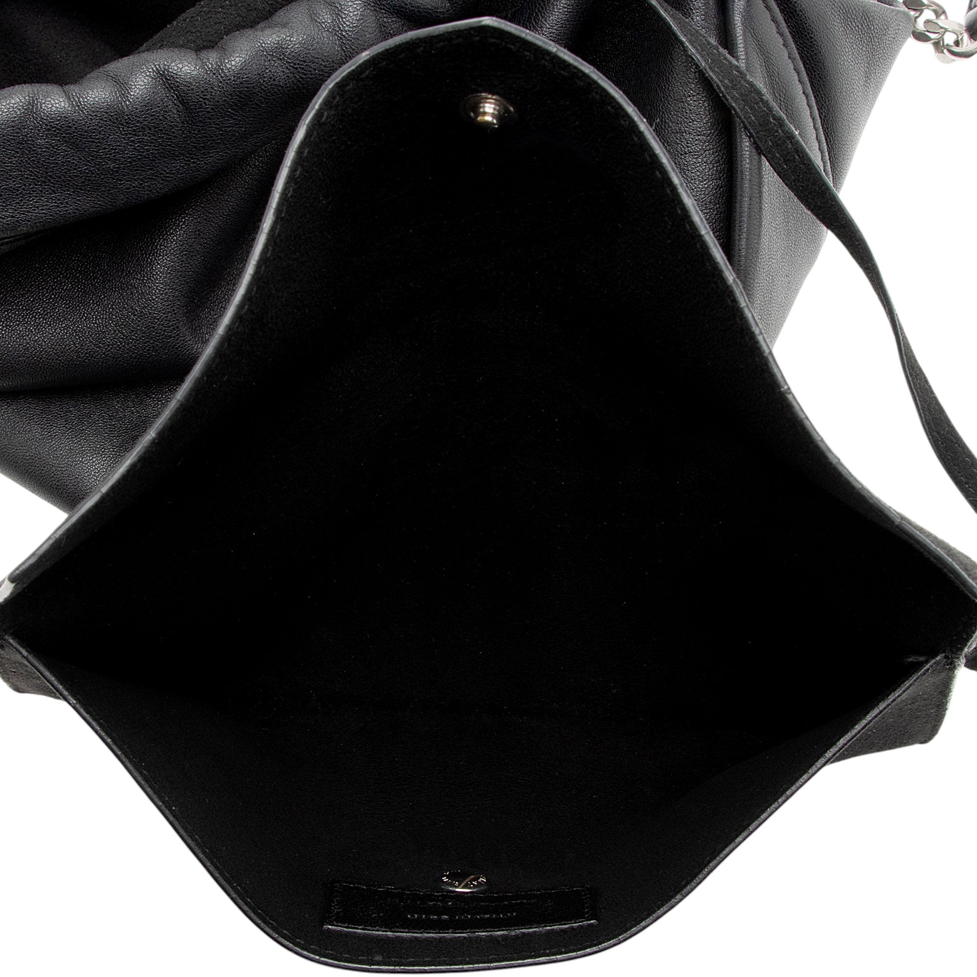 Saint Laurent Leather Teddy Bucket Bag