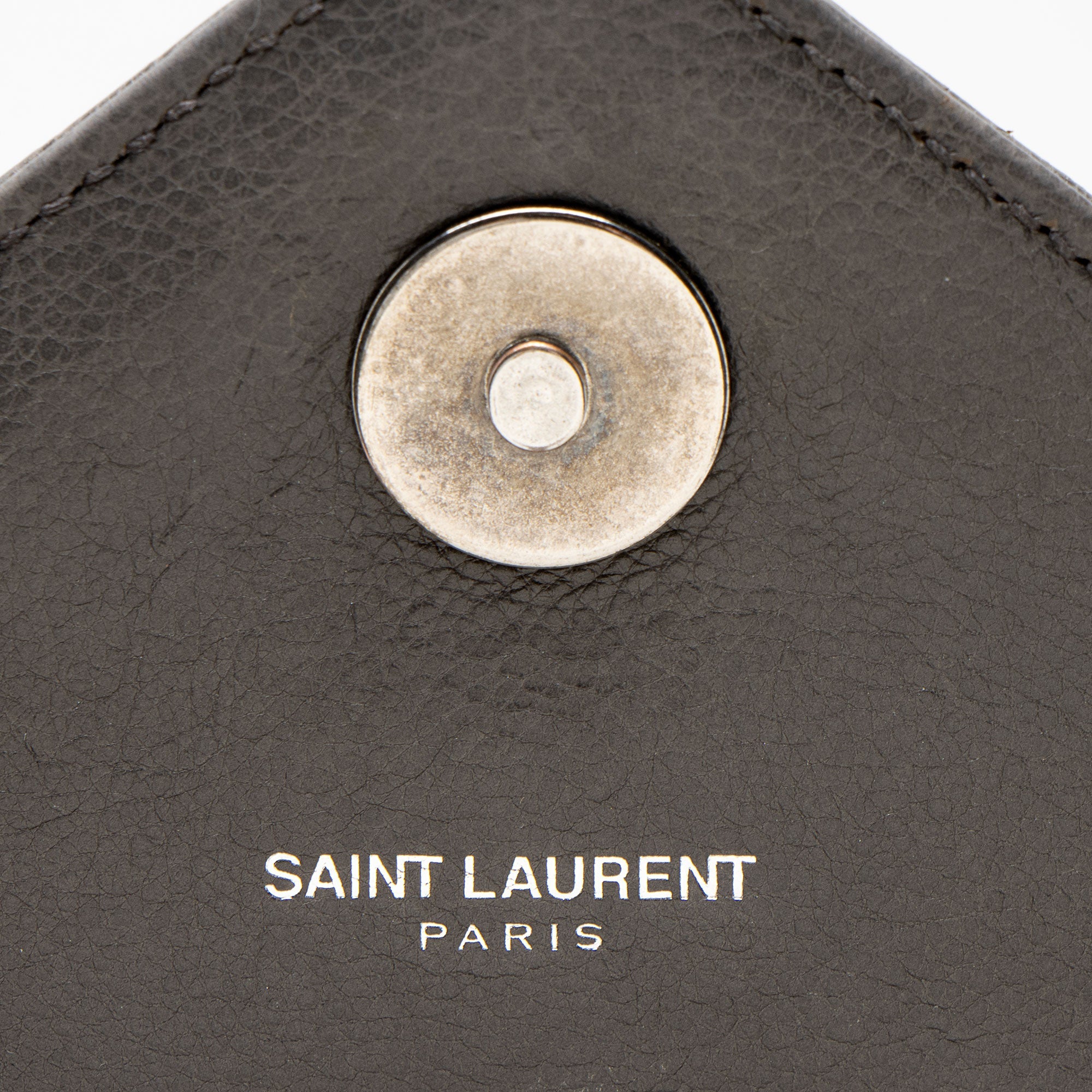 Saint Laurent Matelasse Calfskin Monogram College Large Shoulder Bag