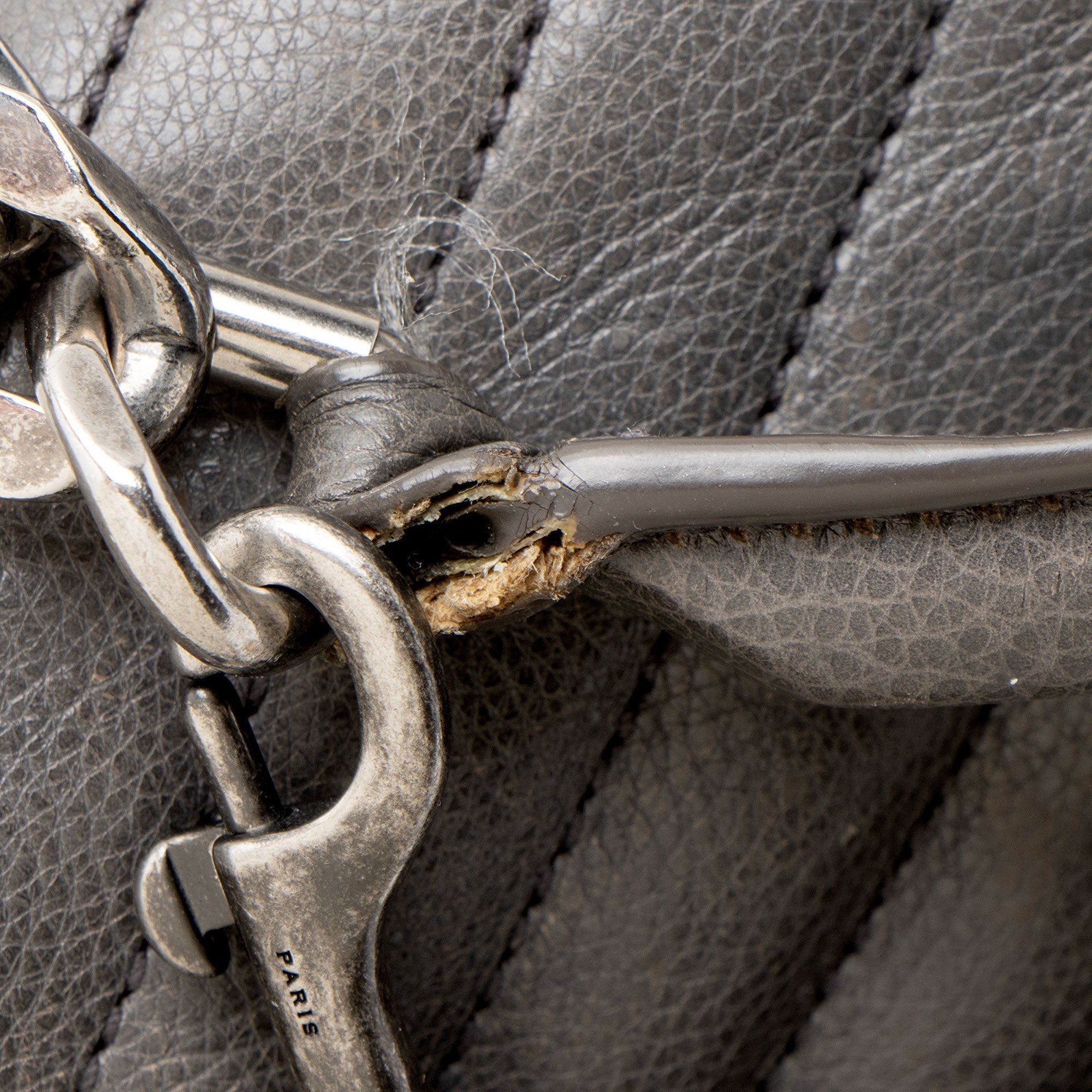Saint Laurent Matelasse Calfskin Monogram College Large Shoulder Bag