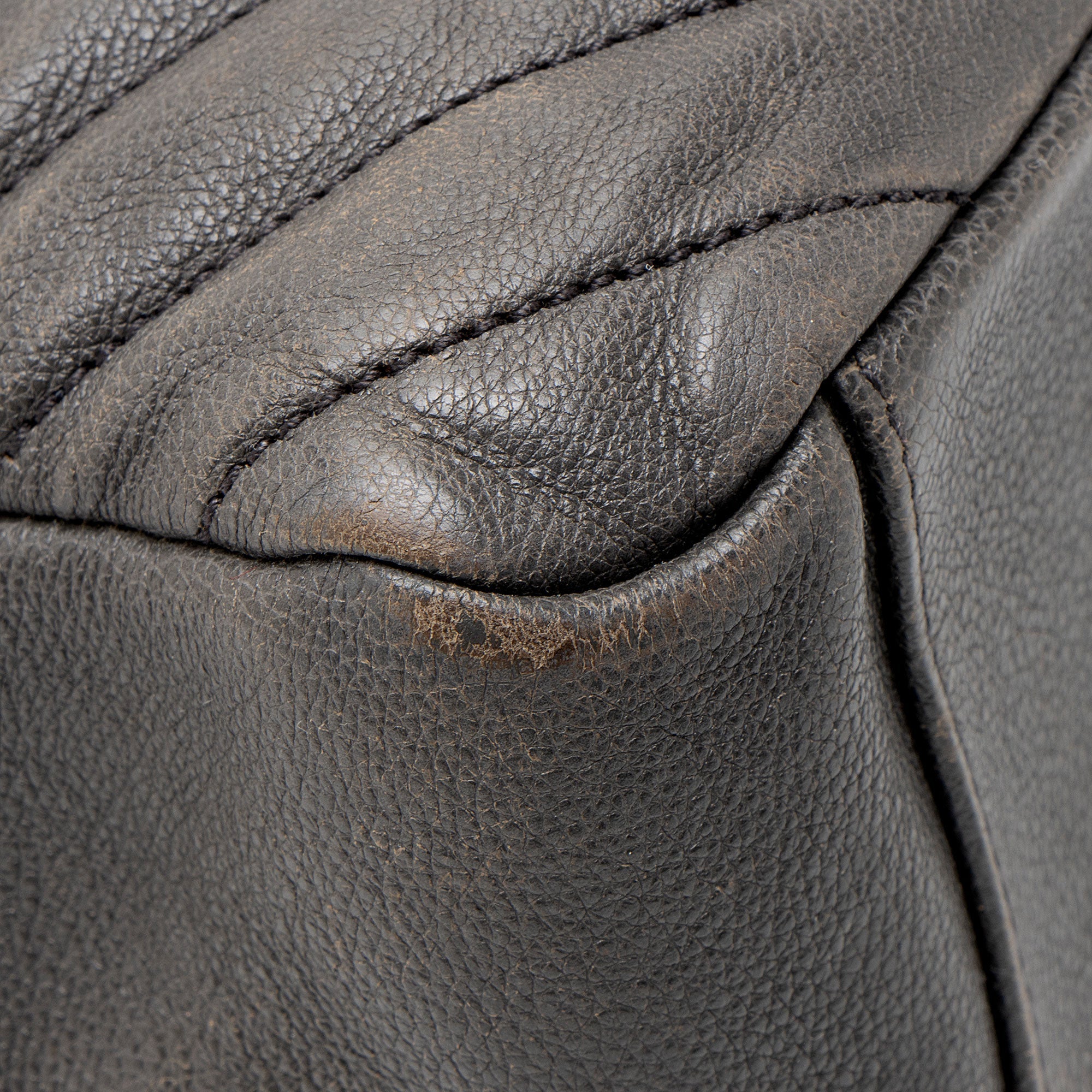 Saint Laurent Matelasse Calfskin Monogram College Large Shoulder Bag