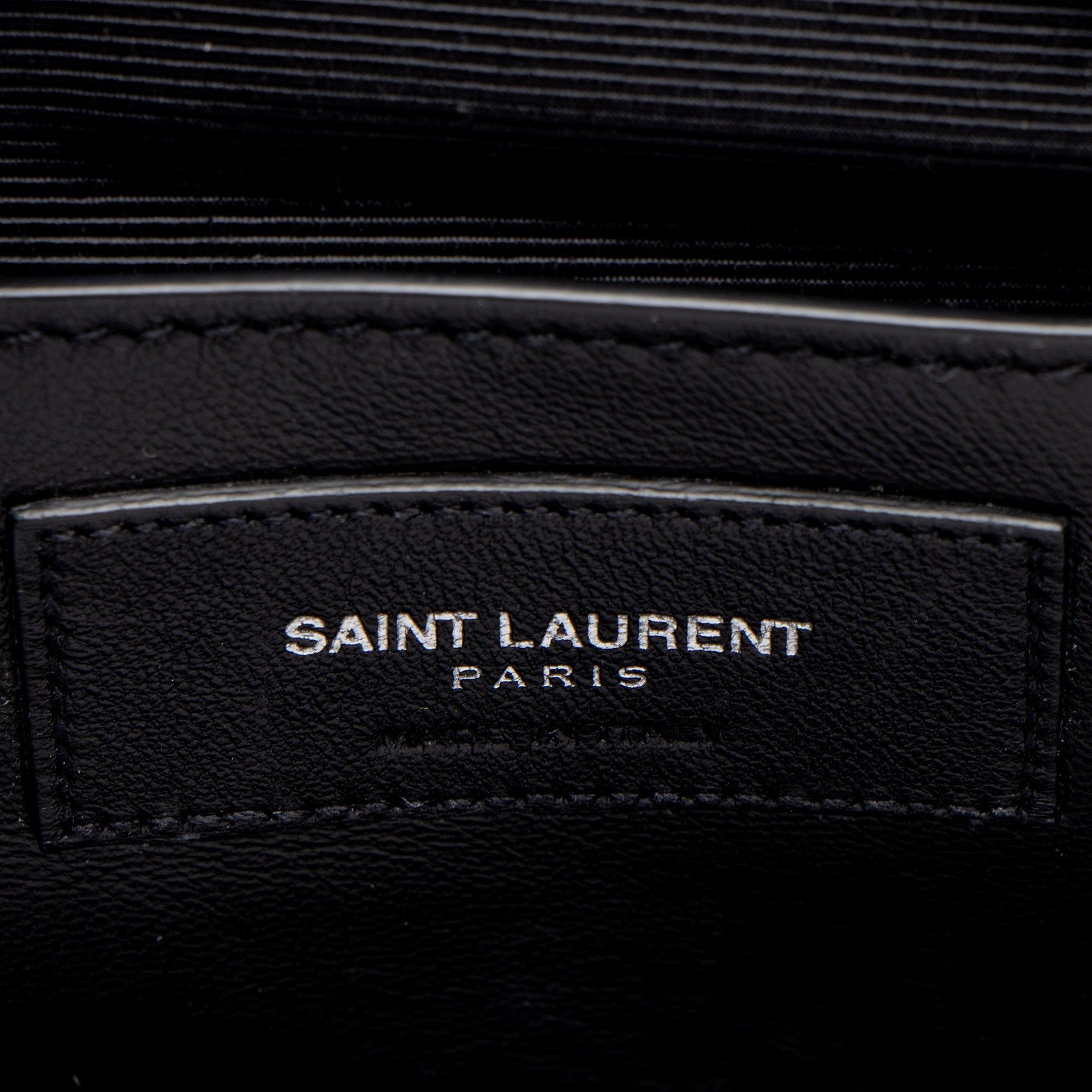 Saint Laurent Matelasse Calfskin Monogram College Large Shoulder Bag