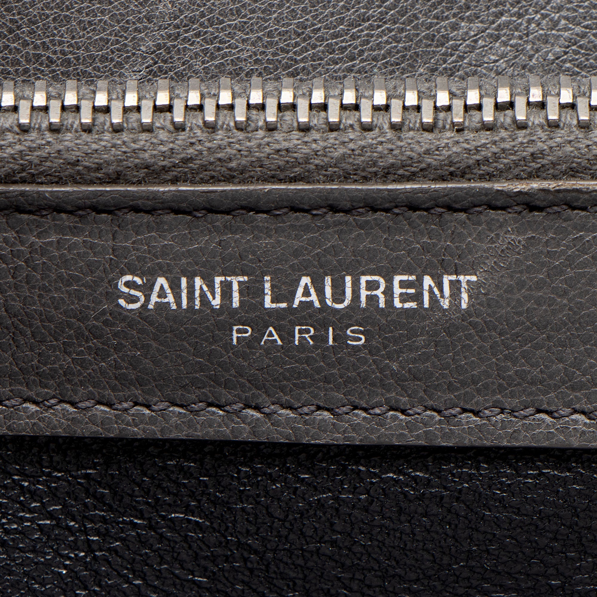 Saint Laurent Matelasse Calfskin Monogram College Large Shoulder Bag