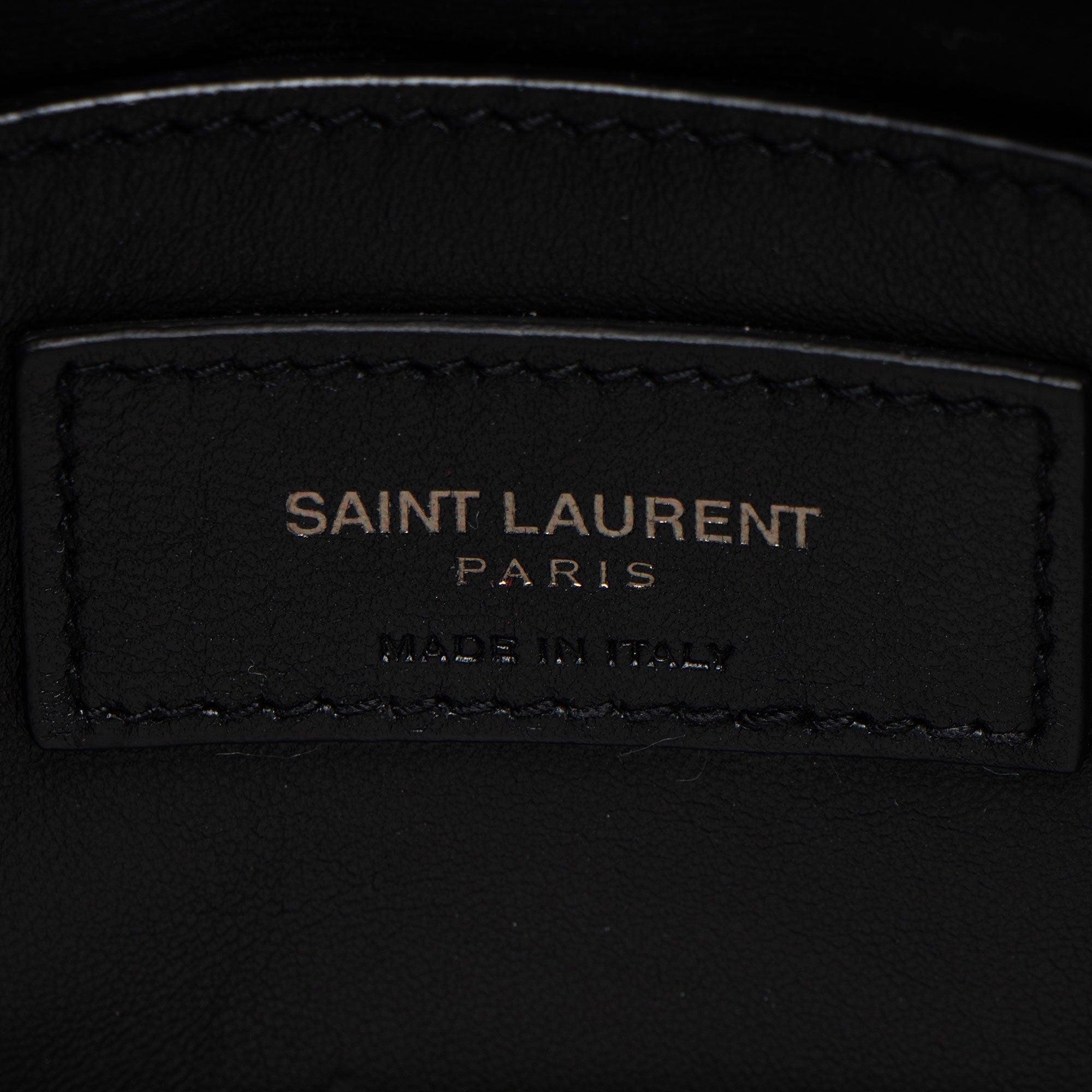 Saint Laurent Matelasse Calfskin Monogram College Medium Shoulder Bag