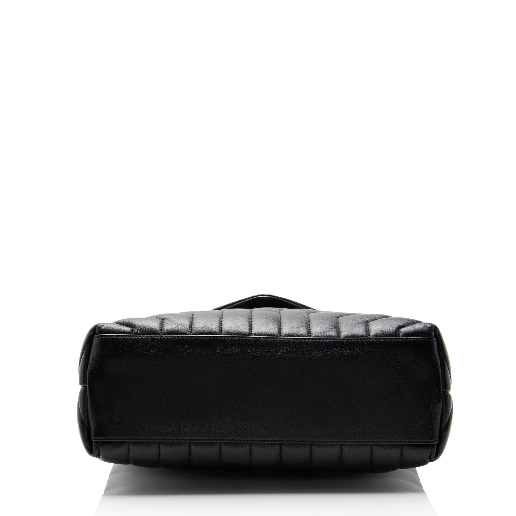 Saint Laurent Matelasse Calfskin Monogram LouLou Chain Medium Shoulder Bag