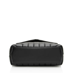 Saint Laurent Matelasse Calfskin Monogram LouLou Chain Small Shoulder Bag