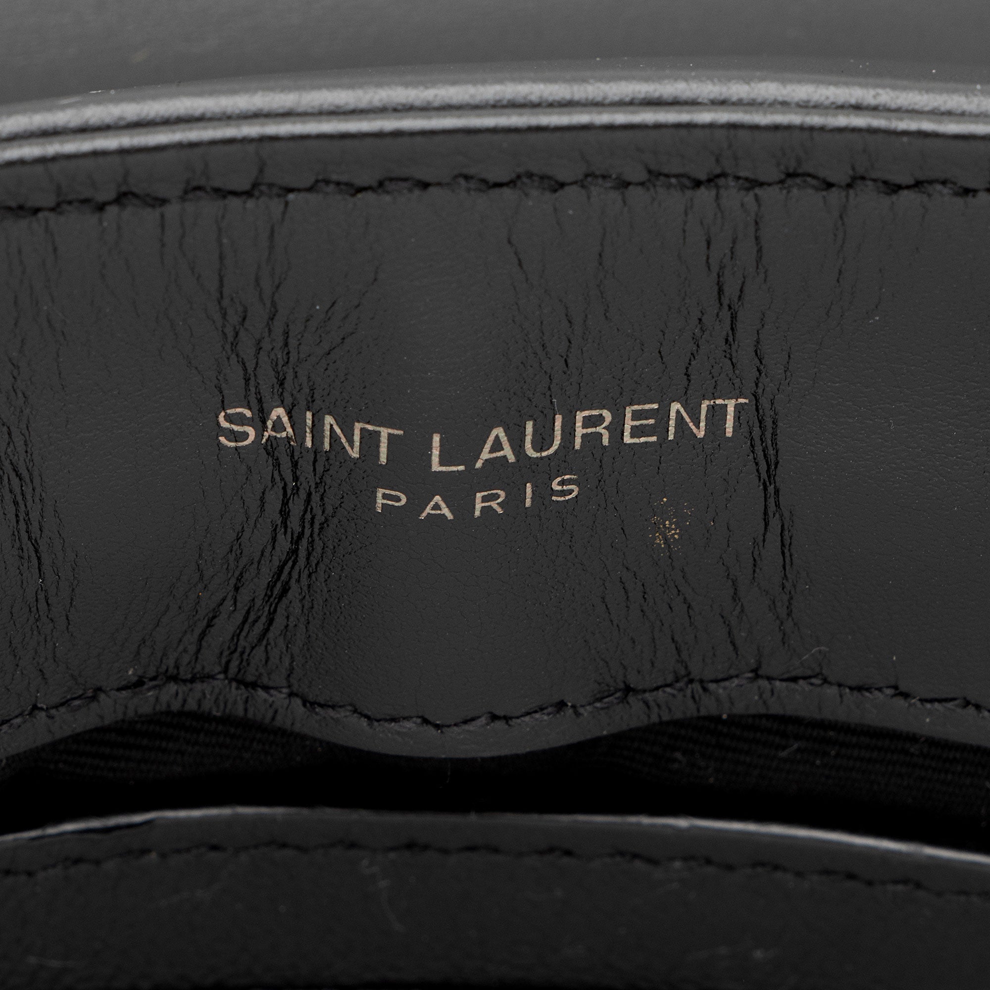 Saint Laurent Matelasse Calfskin Monogram LouLou Chain Small Shoulder Bag