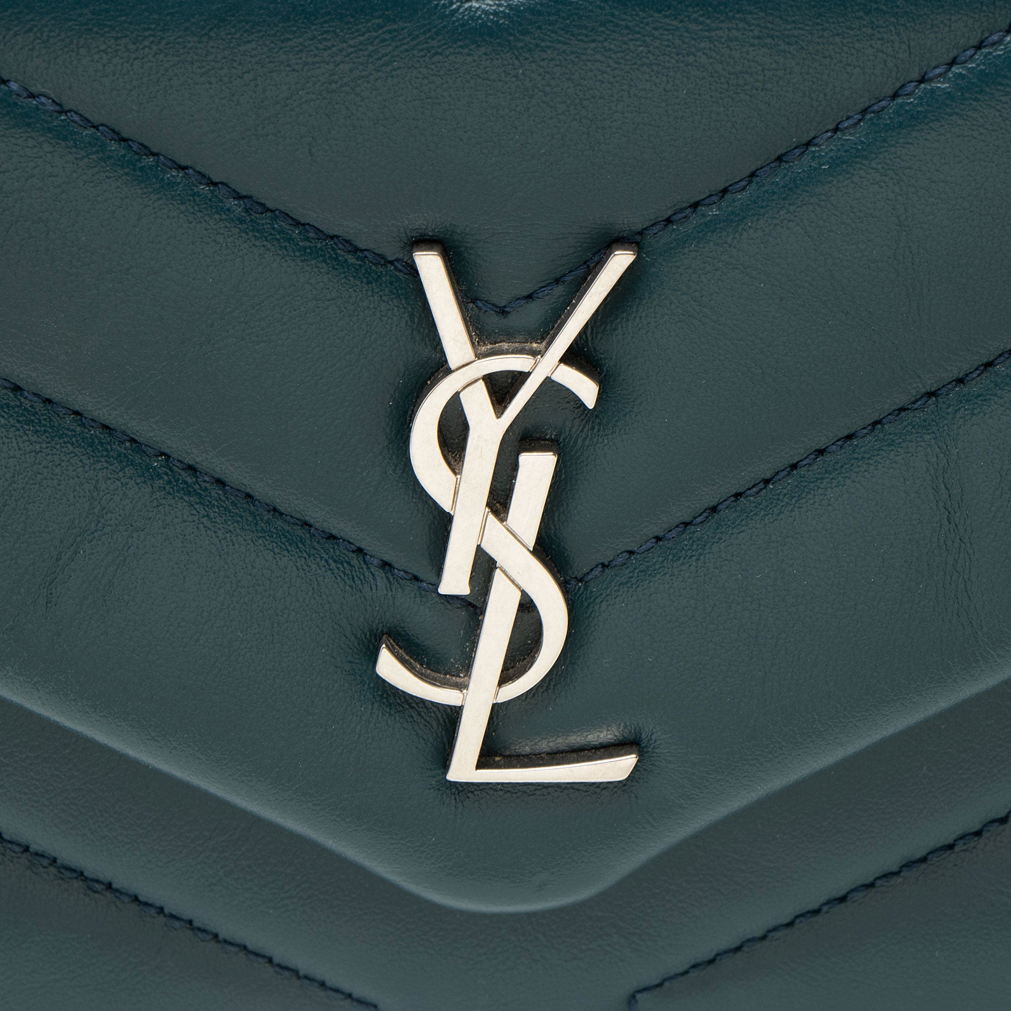 Saint Laurent Matelasse Calfskin Monogram LouLou Toy Crossbody