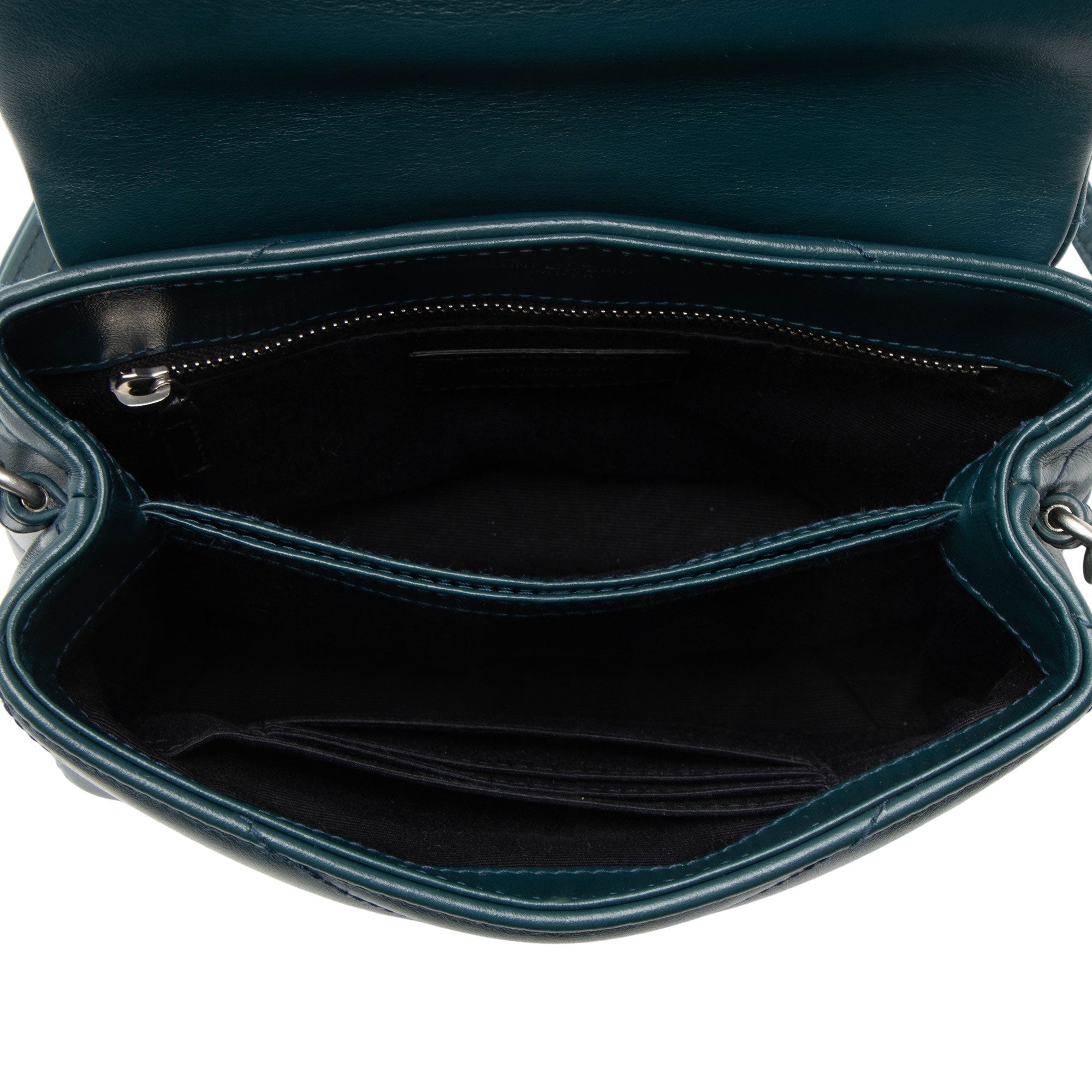 Saint Laurent Matelasse Calfskin Monogram LouLou Toy Crossbody