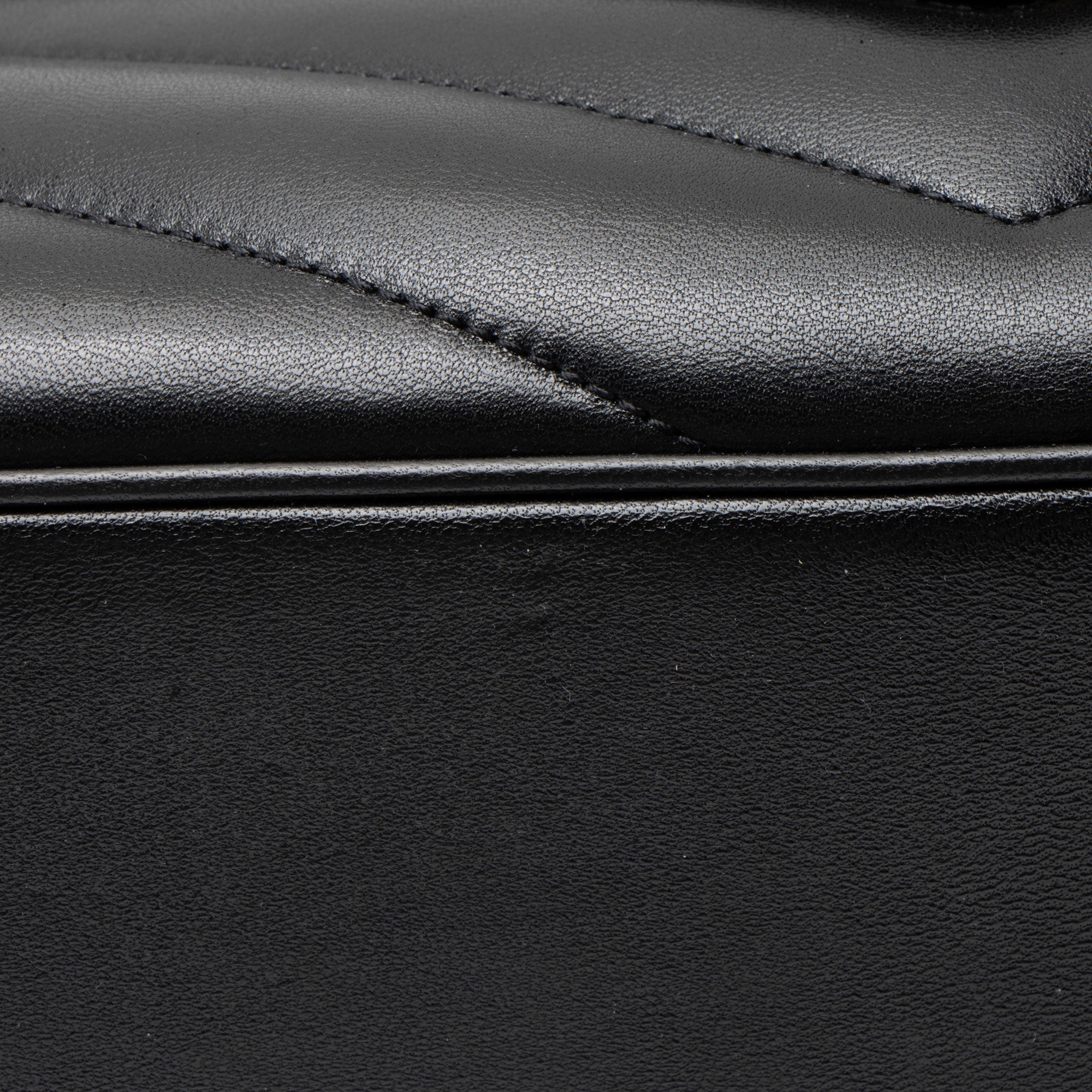 Saint Laurent Matelasse Lambskin Monogram LouLou Large NM Shoulder Bag