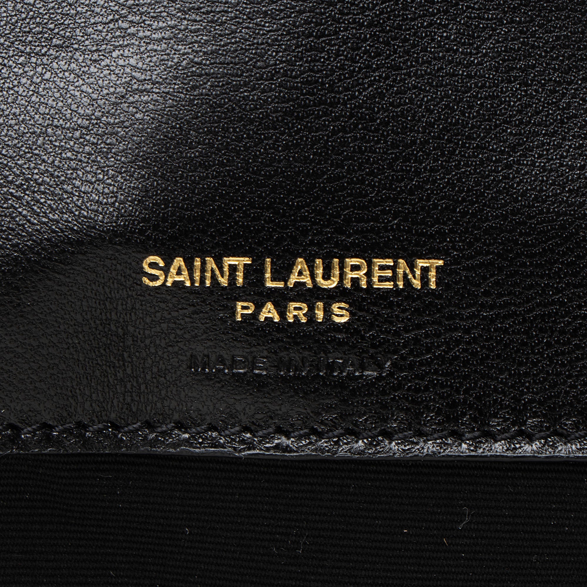Saint Laurent Matelasse Lambskin Monogram LouLou Large NM Shoulder Bag