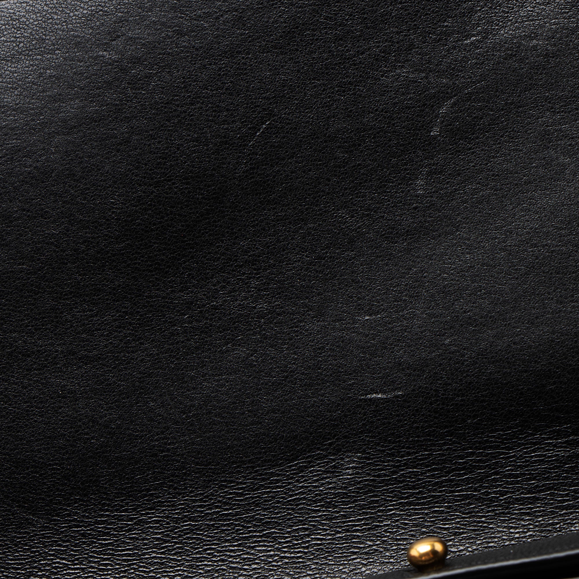 Saint Laurent Matelasse Lambskin Monogram Sulpice Chain Wallet