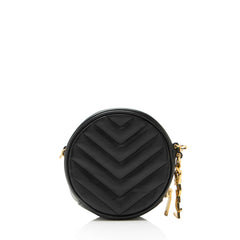 Saint Laurent Matelasse Leather Monogram Bubble Small Crossbody