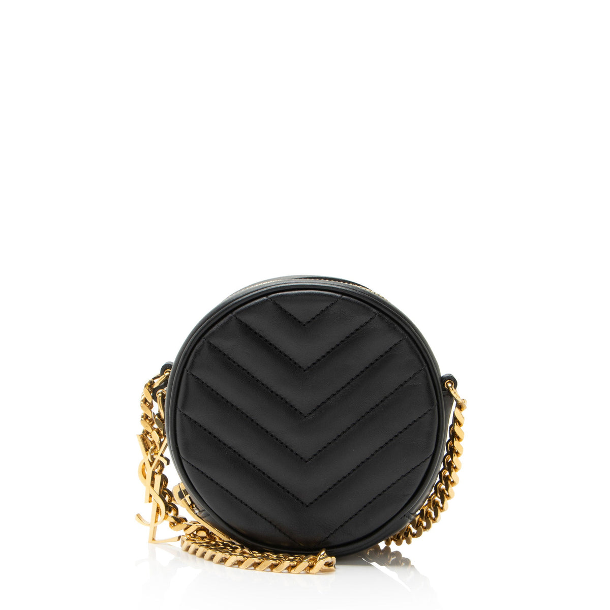 Saint Laurent Matelasse Leather Monogram Bubble Small Crossbody