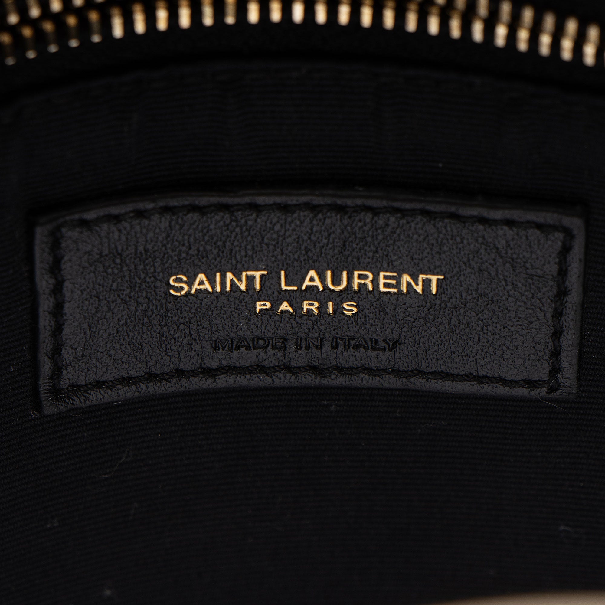 Saint Laurent Metallic Matelasse Lambskin Monogram Joe Backpack