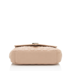 Saint Laurent Mixed Matelasse Calfskin Monogram Soft Medium Shoulder Bag