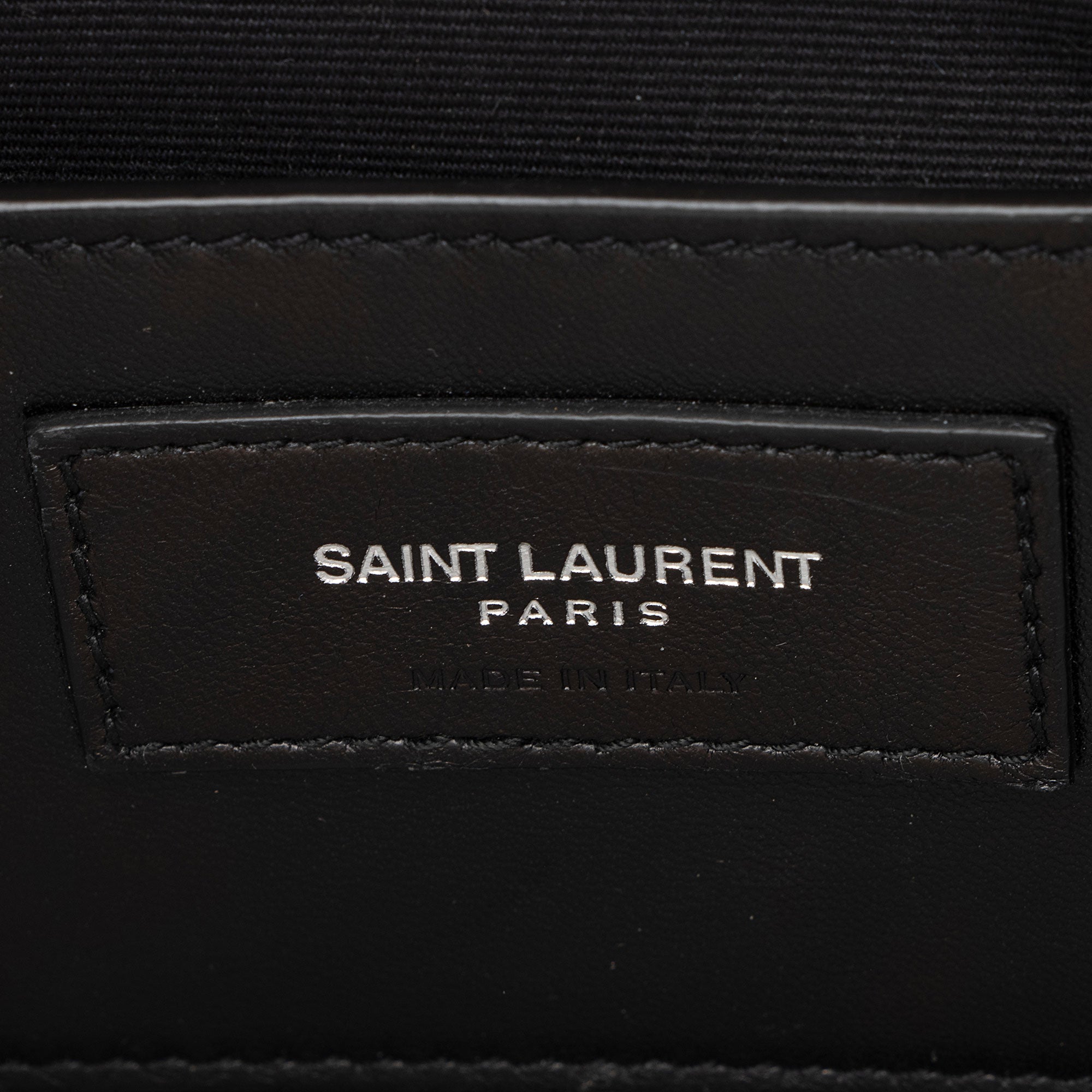 Saint Laurent Mixed Matelasse Calfskin Monogram Soft Medium Shoulder Bag