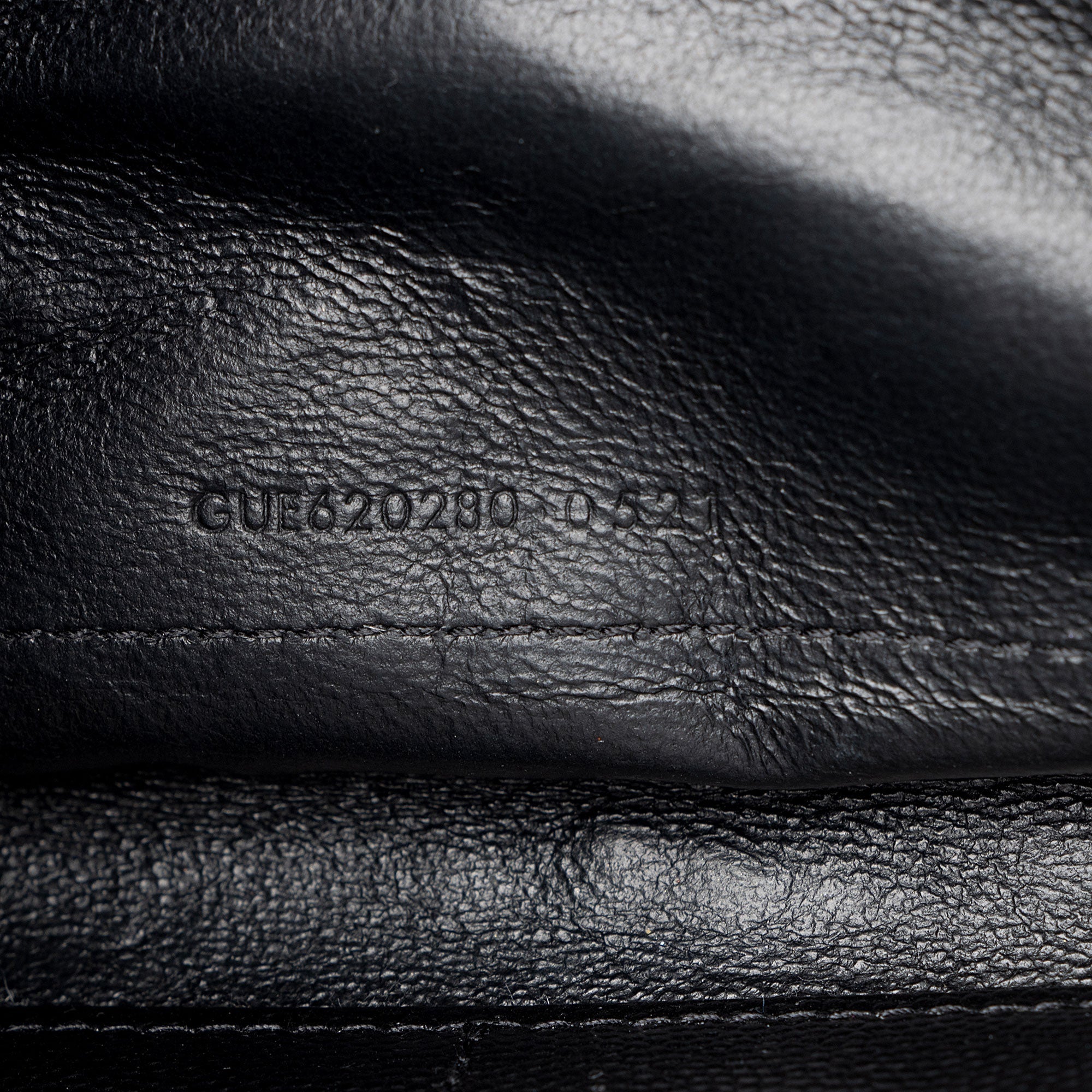 Saint Laurent Mixed Matelasse Grain de Poudre Monogram Chain Wallet