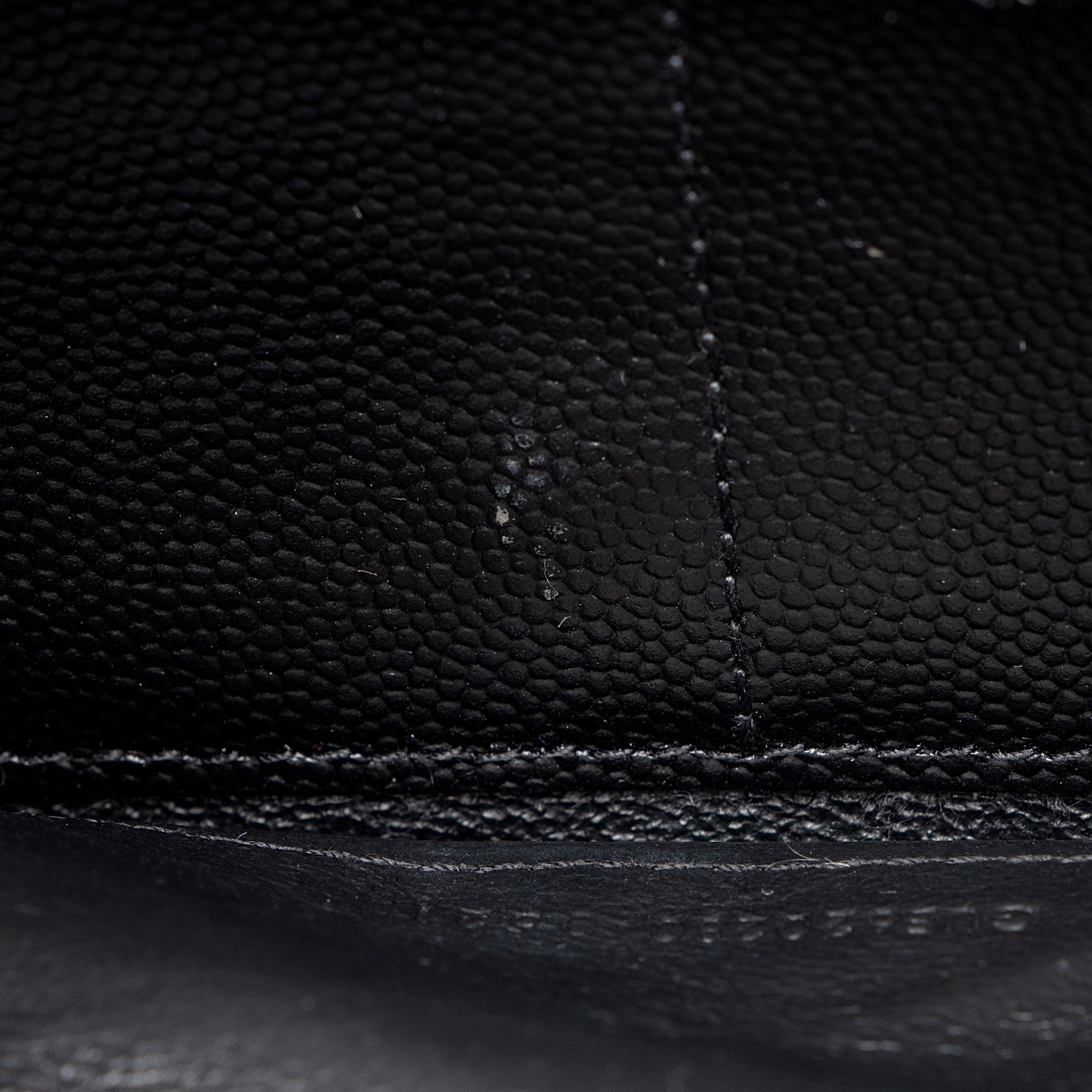 Saint Laurent Mixed Matelasse Grain de Poudre Monogram Chain Wallet