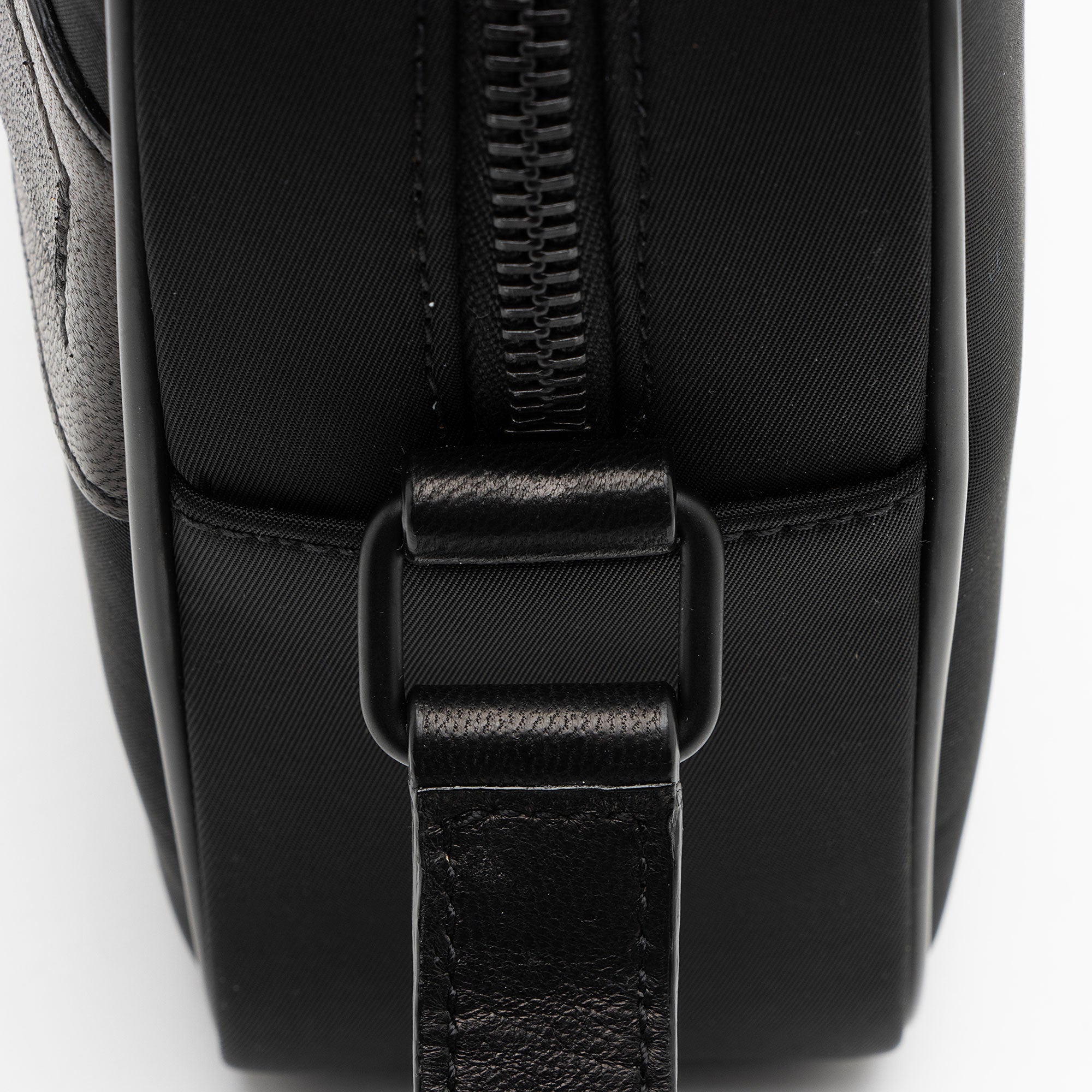 Saint Laurent Nylon Leather Camp Camera Bag