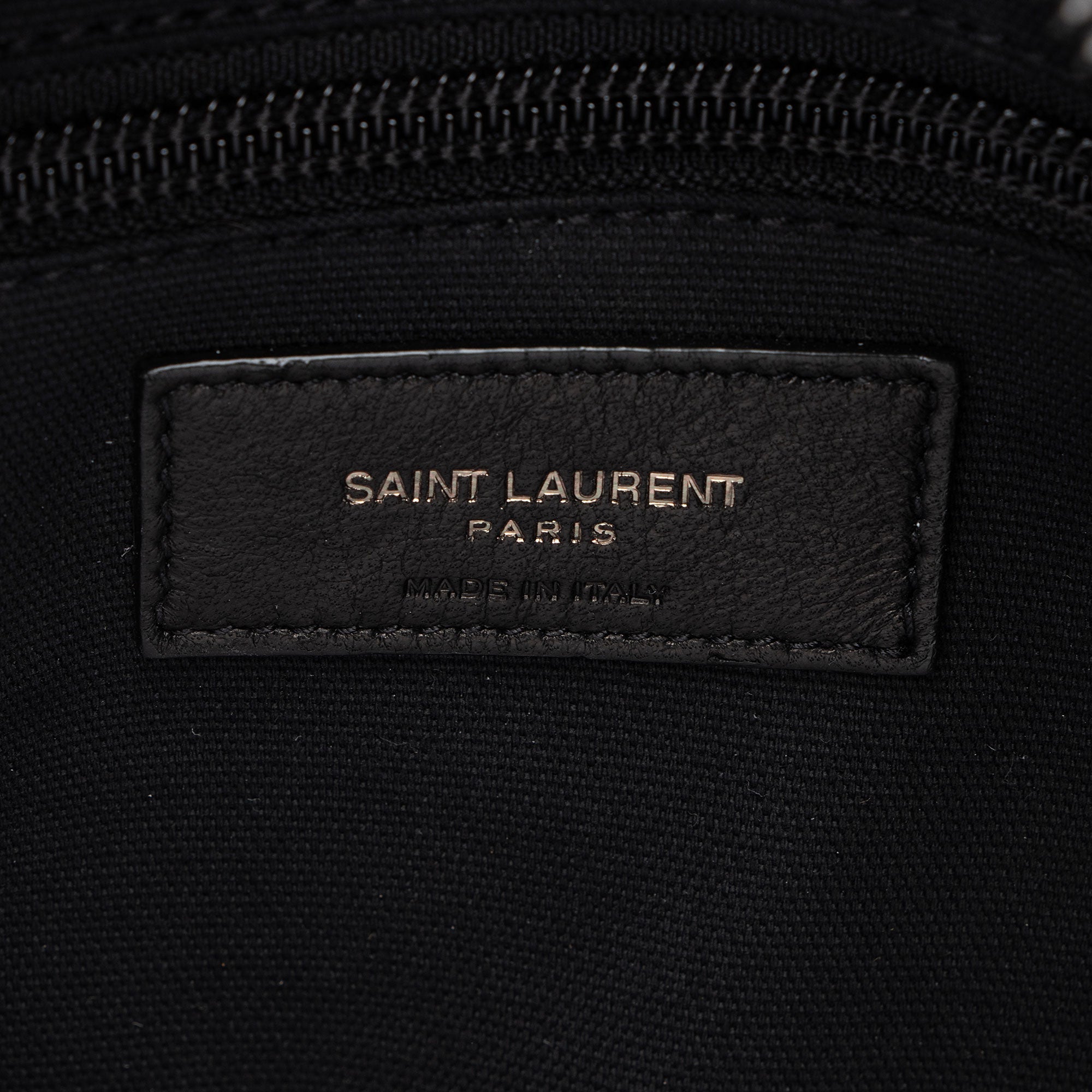Saint Laurent Nylon Leather Camp Camera Bag