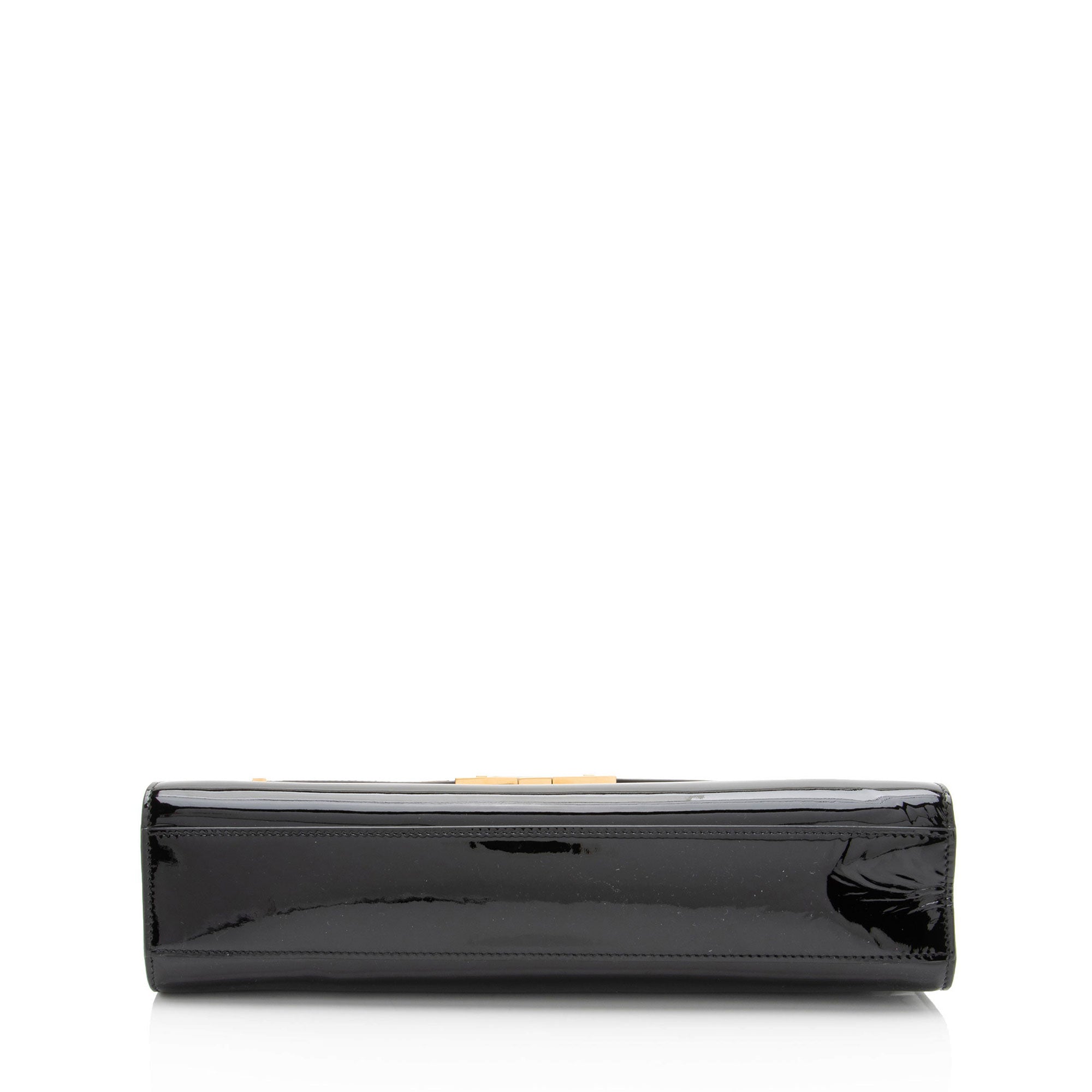 Saint Laurent Patent Leather Manhattan Medium Shoulder Bag