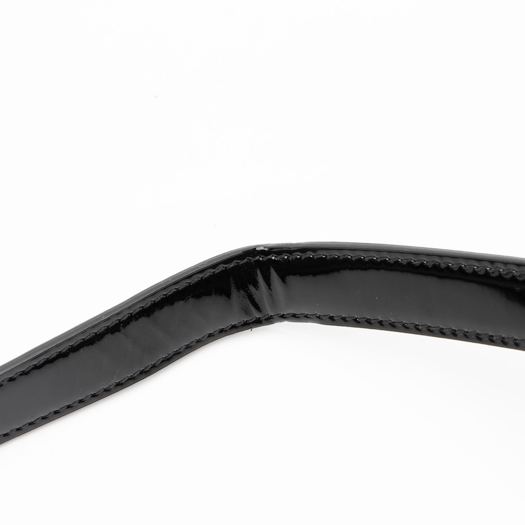 Saint Laurent Patent Leather Manhattan Medium Shoulder Bag