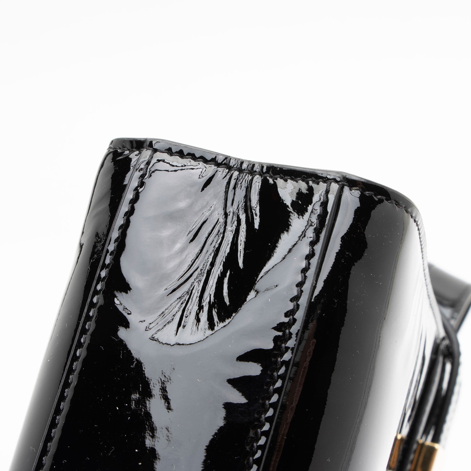 Saint Laurent Patent Leather Manhattan Medium Shoulder Bag