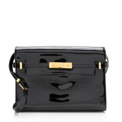 Saint Laurent Patent Leather Manhattan Medium Shoulder Bag