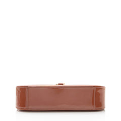 Saint Laurent Patent Leather Monogram Le 5 A 7 Hobo