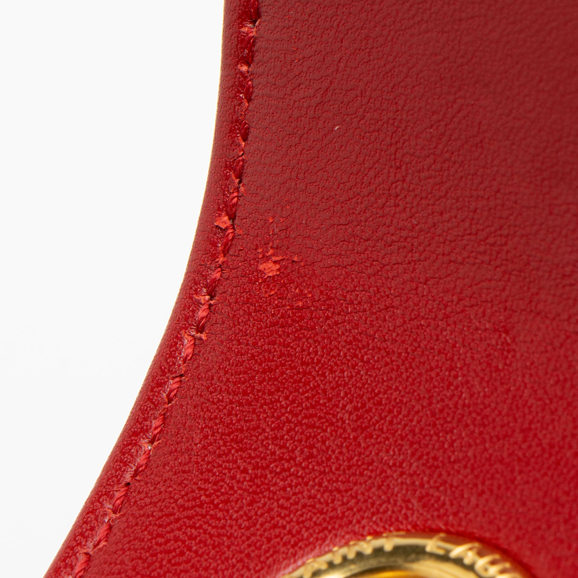 Saint Laurent Patent Leather Monogram Vicky Small Shoulder Bag
