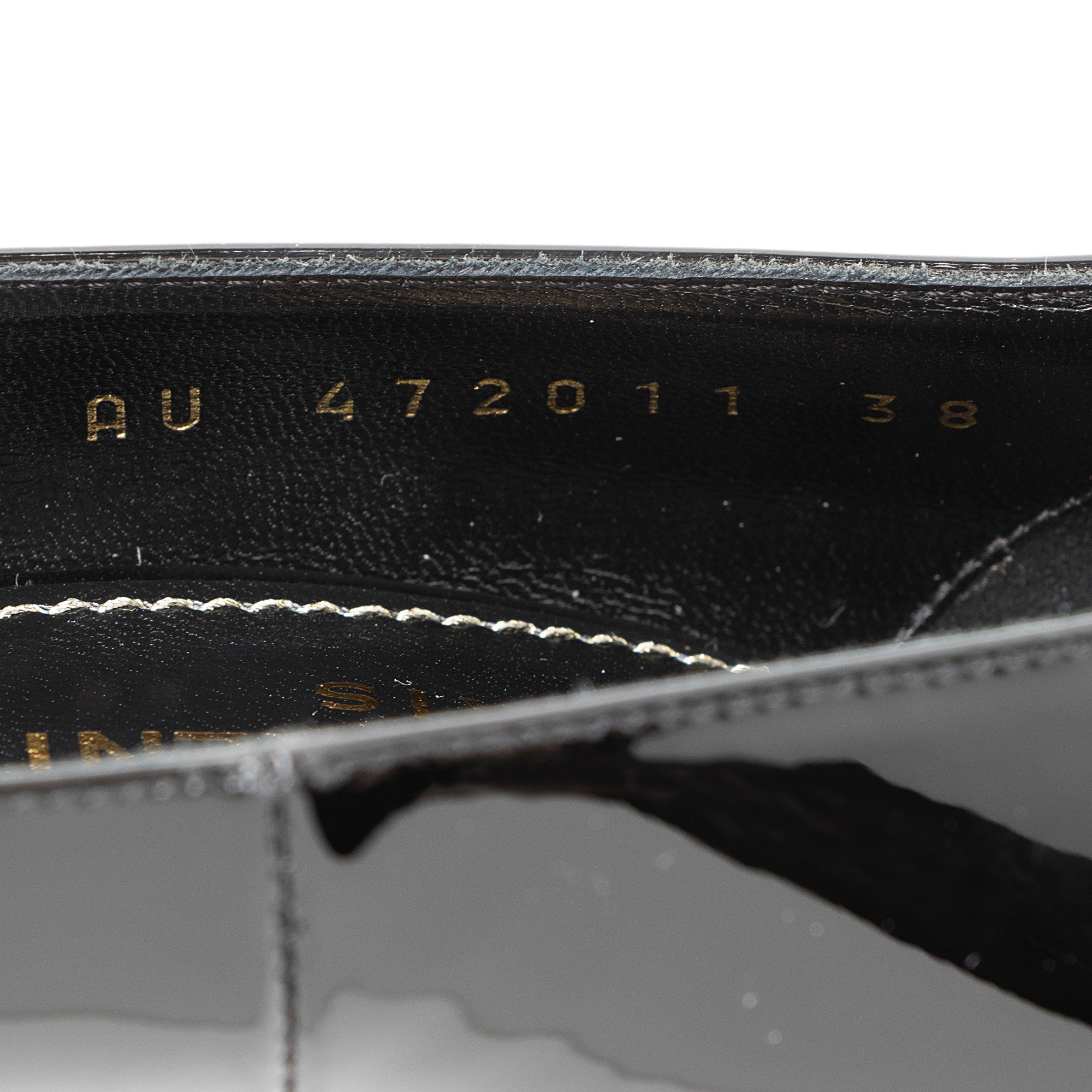 Saint Laurent Patent Leather Opyum Pumps - Size 8 / 38