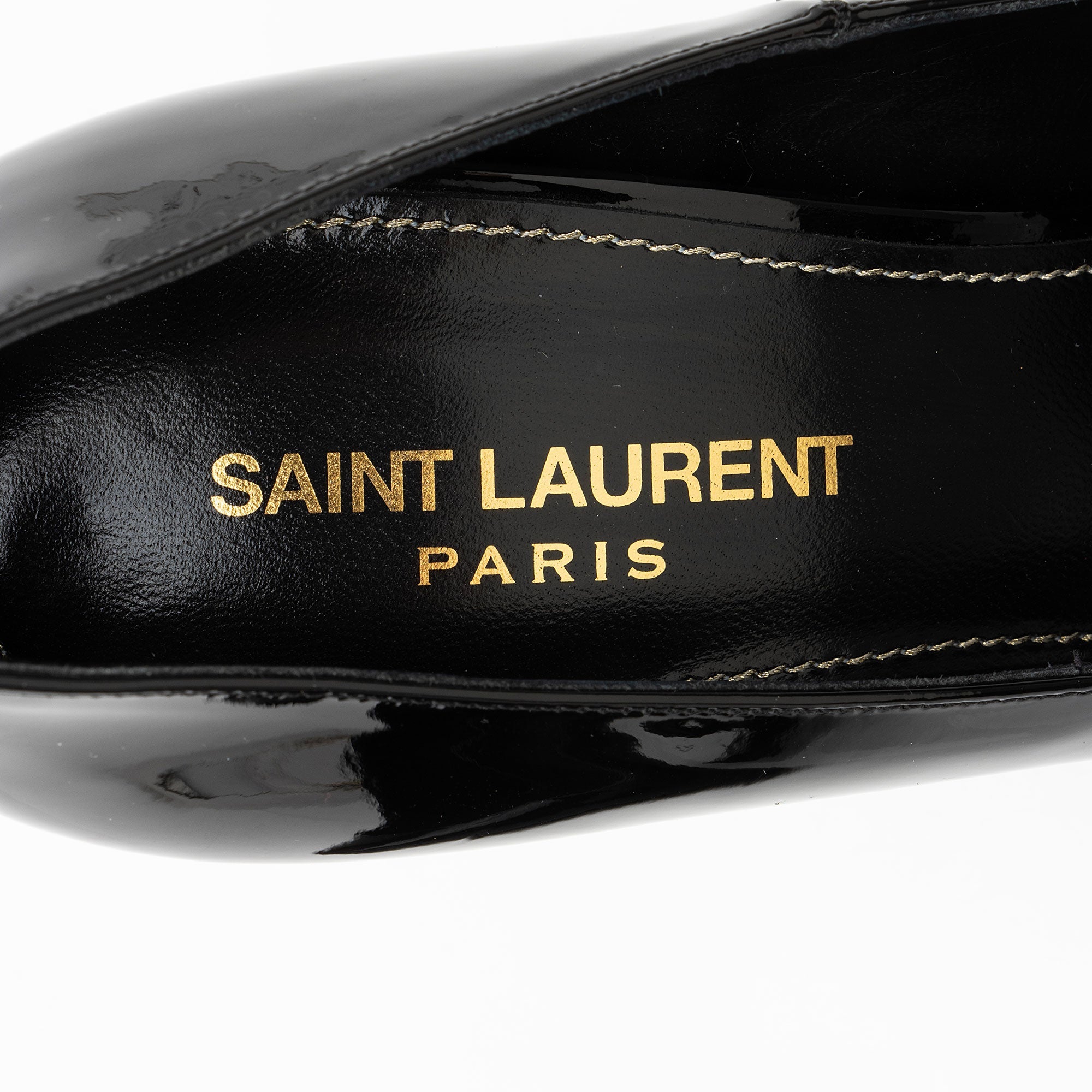 Saint Laurent Patent Leather Opyum Pumps - Size 8 / 38