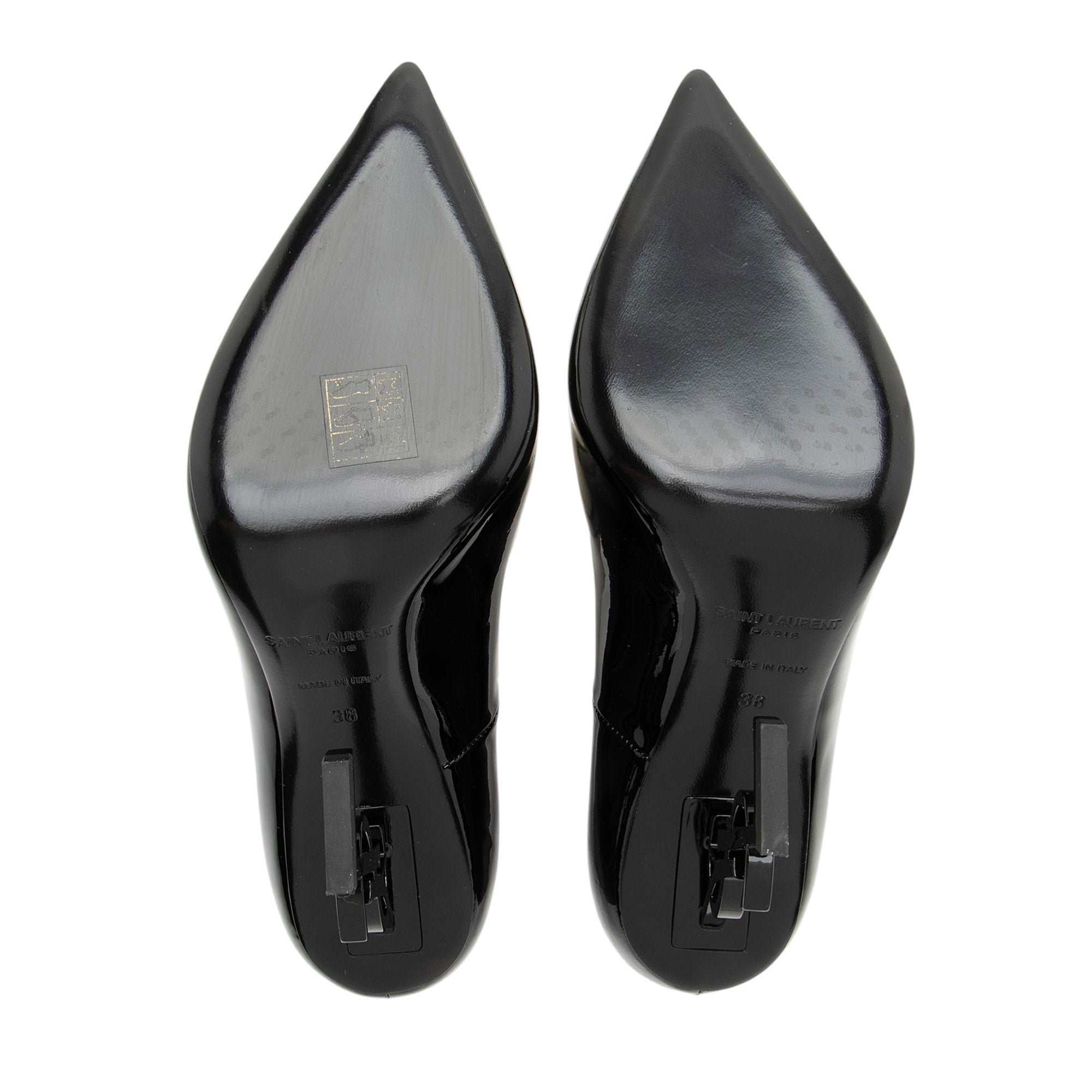 Saint Laurent Patent Leather Opyum Pumps - Size 8 / 38