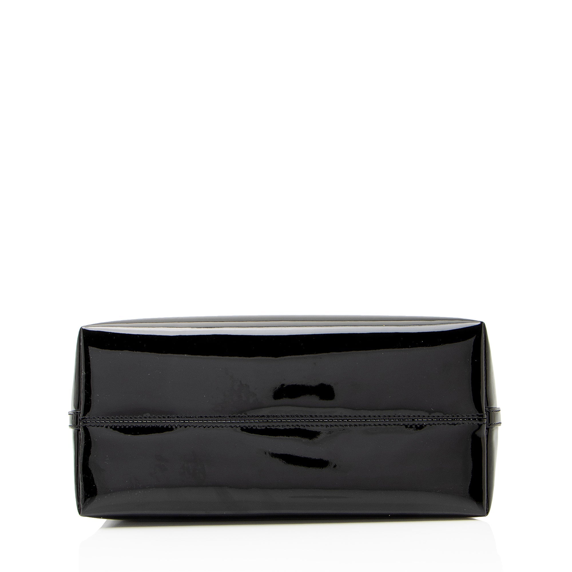 Saint Laurent Patent Leather Rendez-Vous Hobo