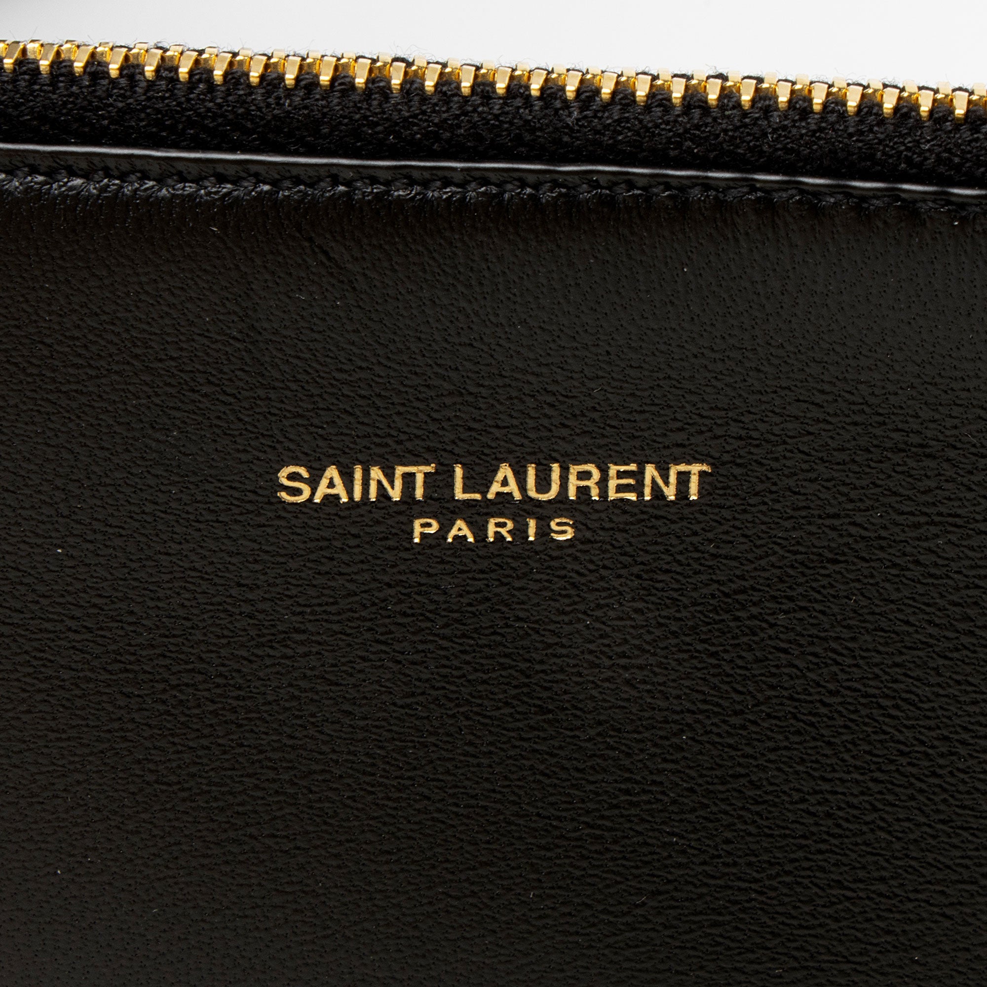 Saint Laurent Patent Leather Rendez-Vous Hobo