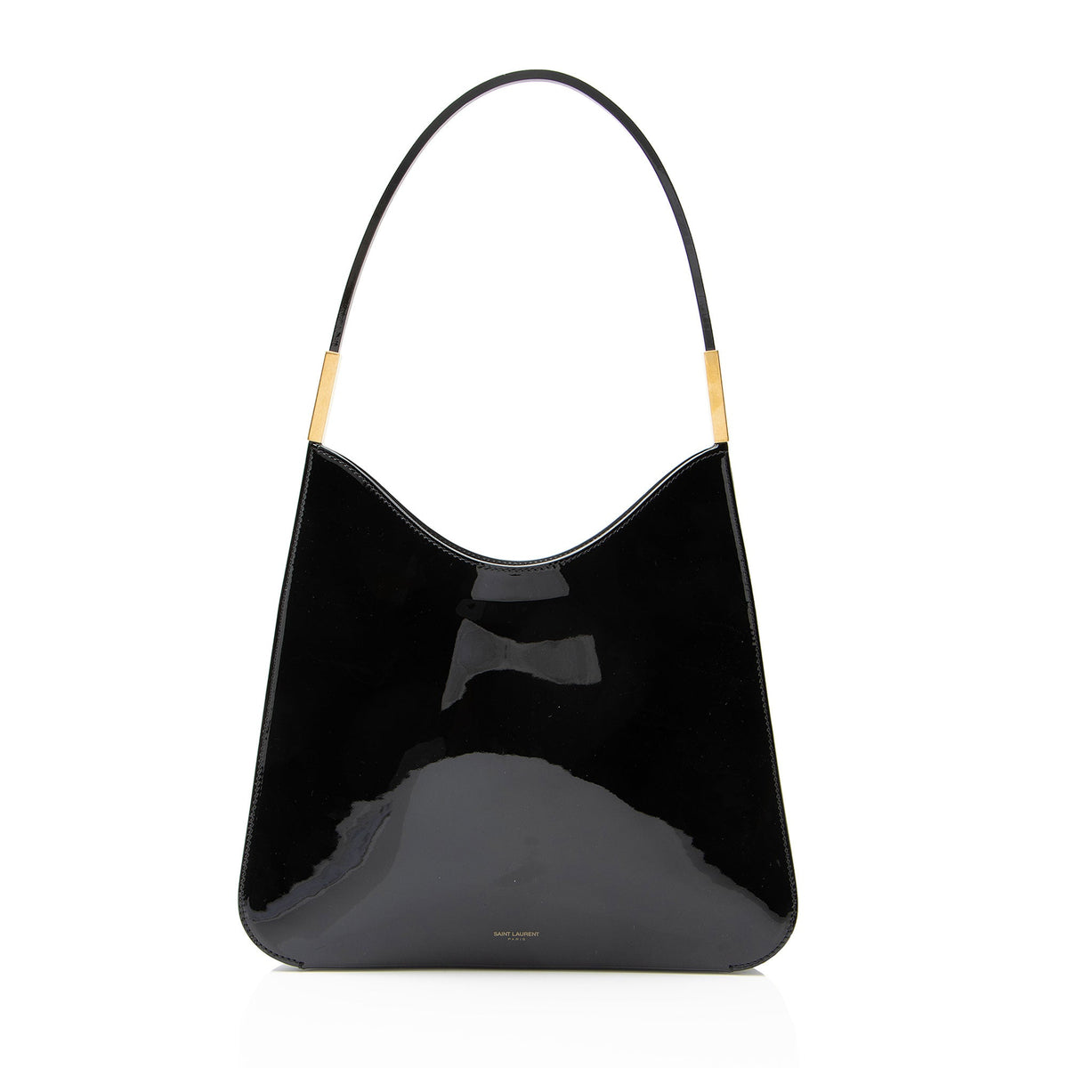 Saint Laurent Patent Leather Sadie Shoulder Bag