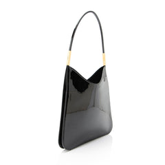 Saint Laurent Patent Leather Sadie Shoulder Bag