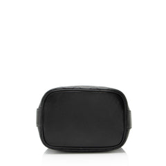 Saint Laurent Quilted Lambskin Cassandre Small Bucket Bag