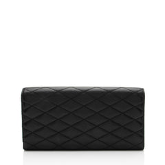 Saint Laurent Quilted Lambskin Monogram Kate Clutch