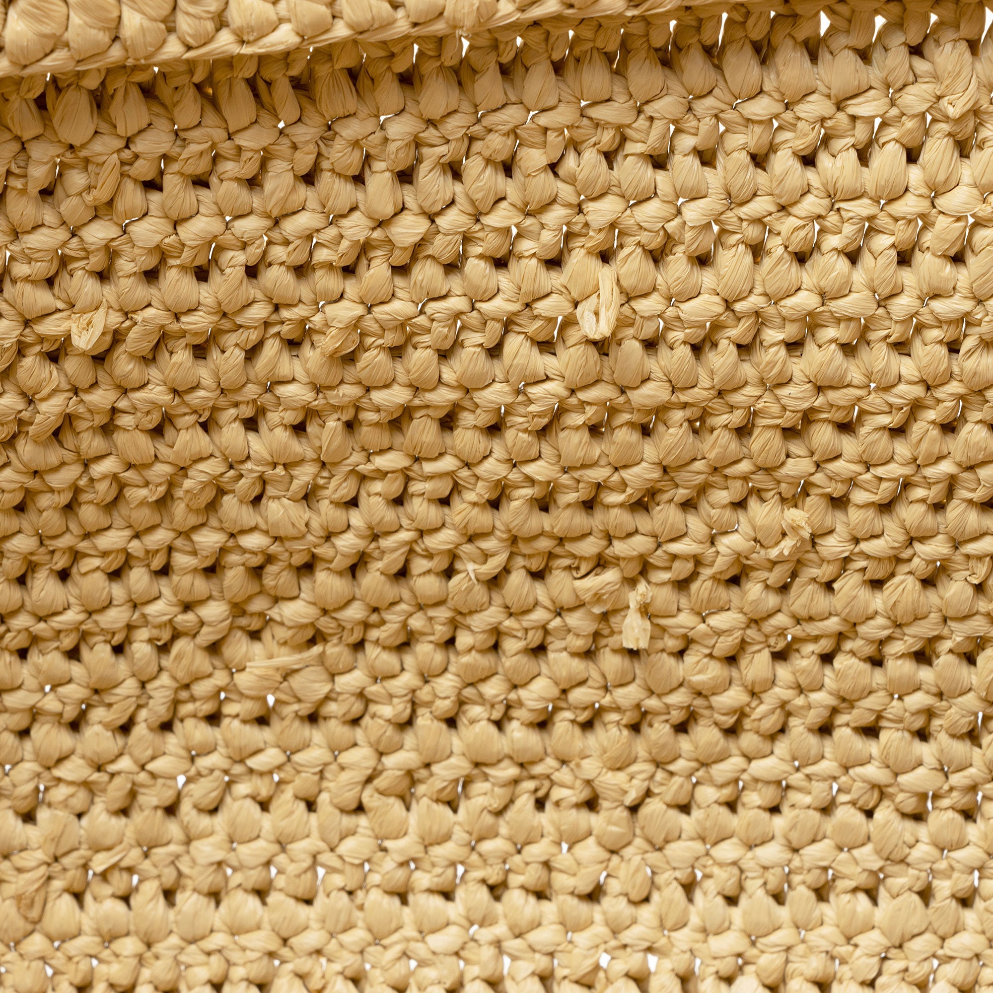 Saint Laurent Raffia Logo Tote