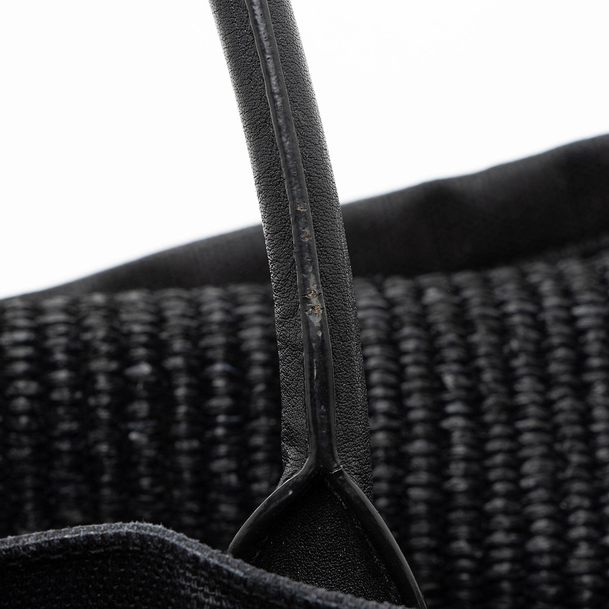 Saint Laurent Raffia Rive Gauche Tote