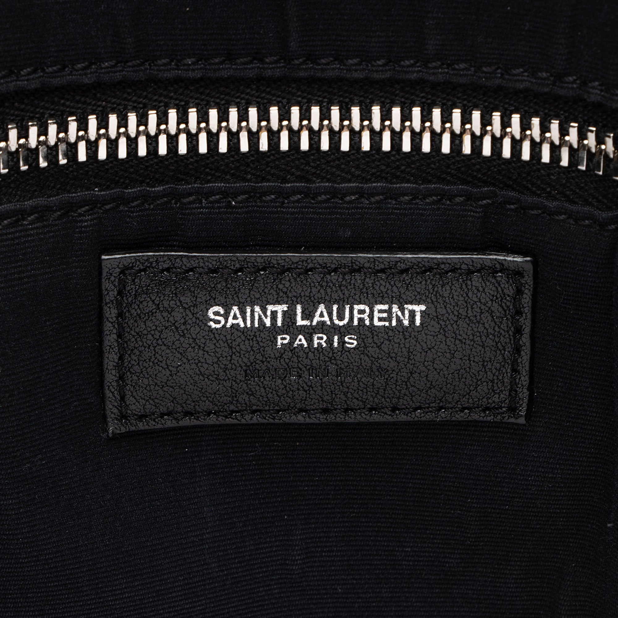 Saint Laurent Raffia Rive Gauche Tote