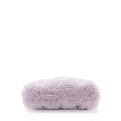 Saint Laurent Shearling Puffer LouLou Clutch